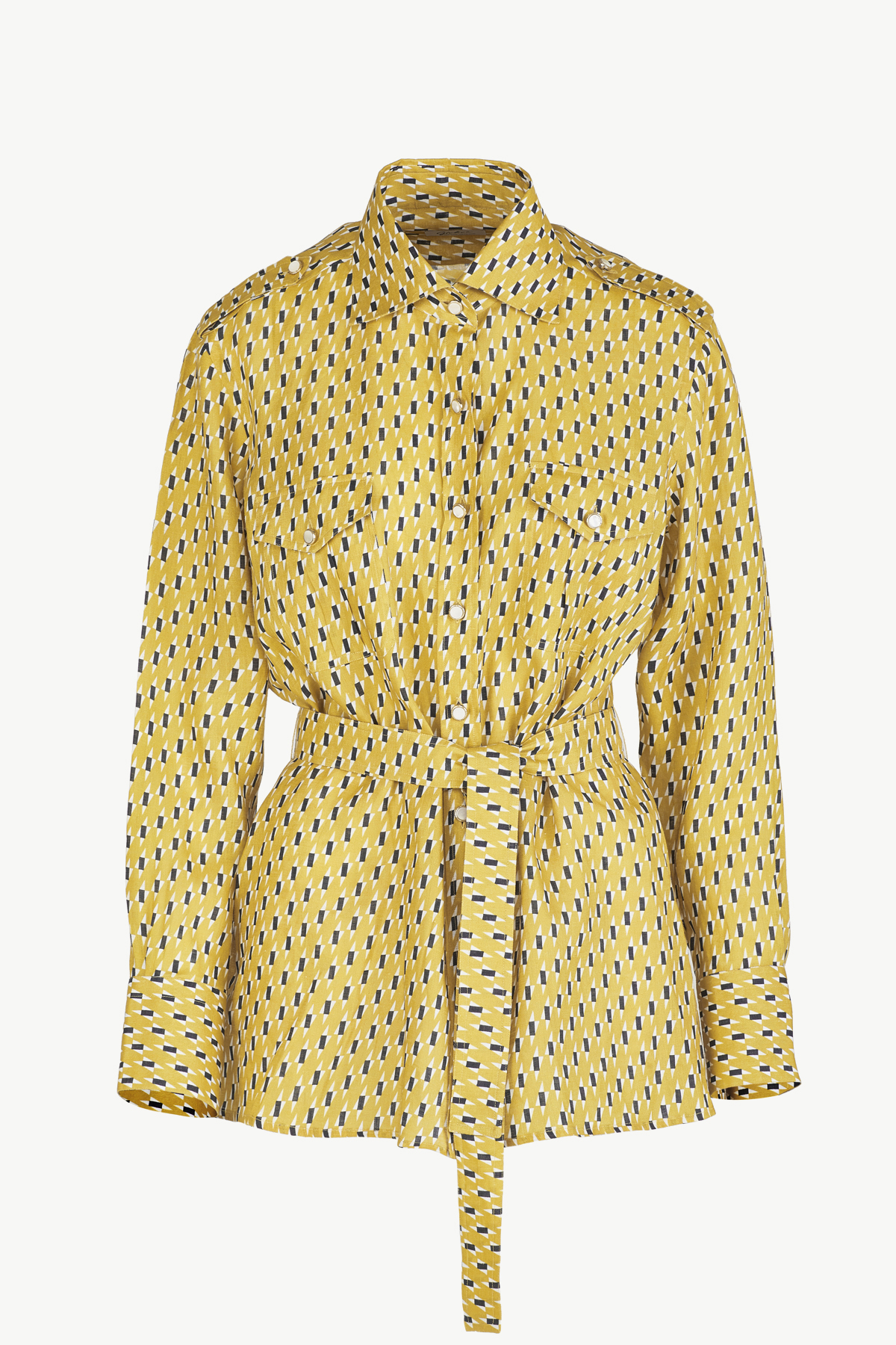 Aurora Shirt in Linen - 42
