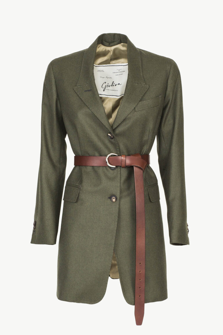 Karen Blazer in Wool Flannel – 42