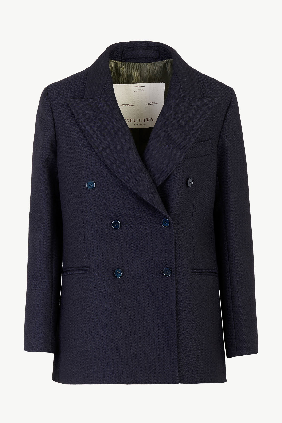 Cornelia Blazer in Heavy Virgin Wool - 38