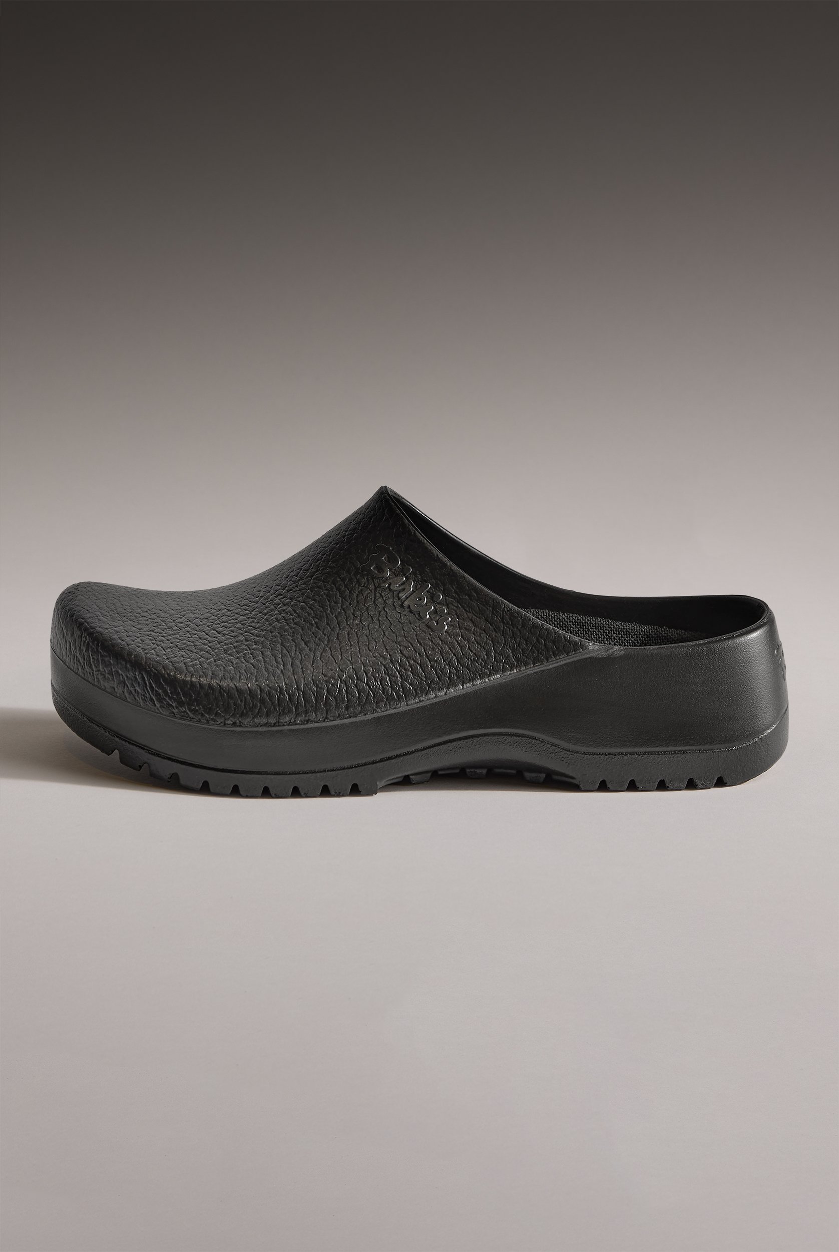 Birkenstock Unisex Super Birki Black Clogs in Black | Size 41 | Chef Uniforms