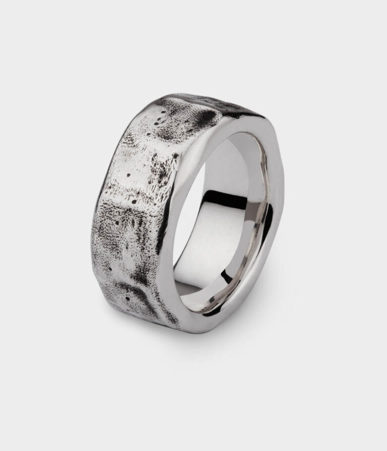 Beaten Wide Ring