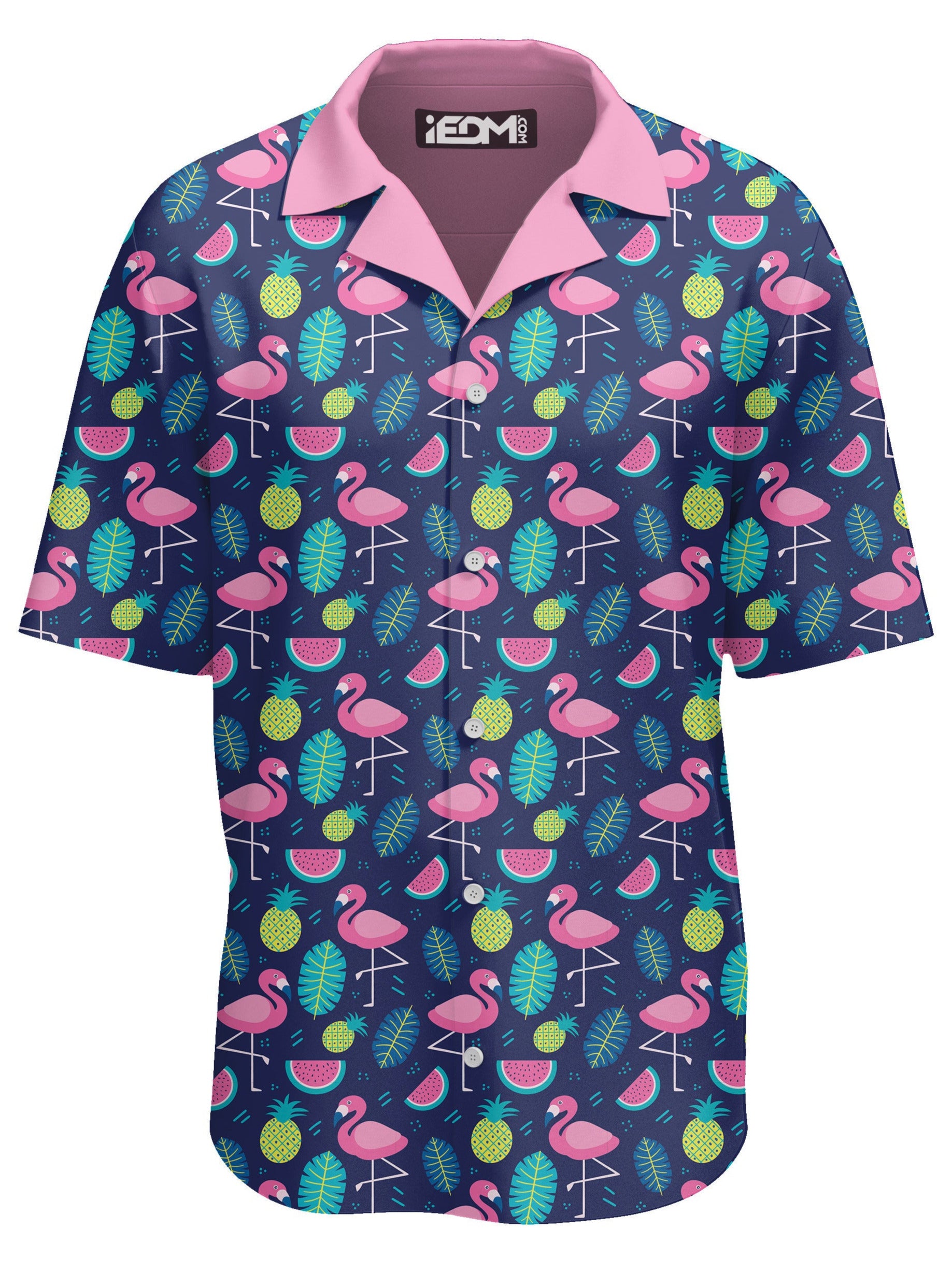 Neon Flamingos Lounge Shirt
