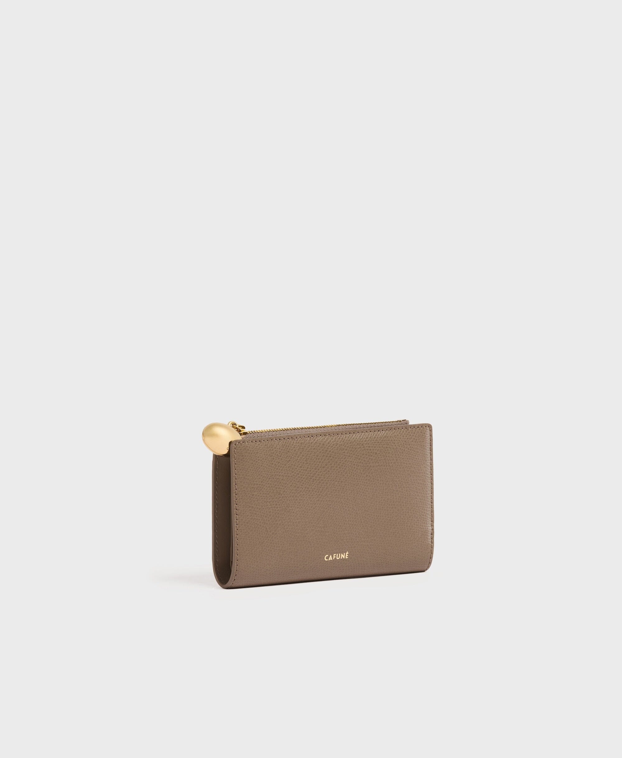 Cafune_egg_long_wallet_tan_fro
