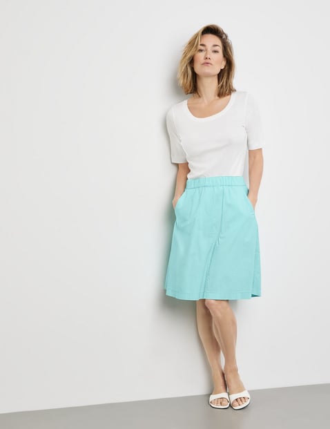 Stylish A line short skirt  3464