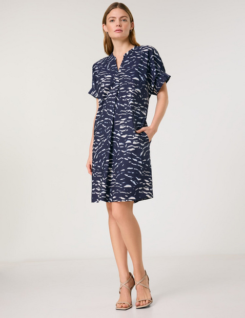 Tunic dress in a cotton blend, 48