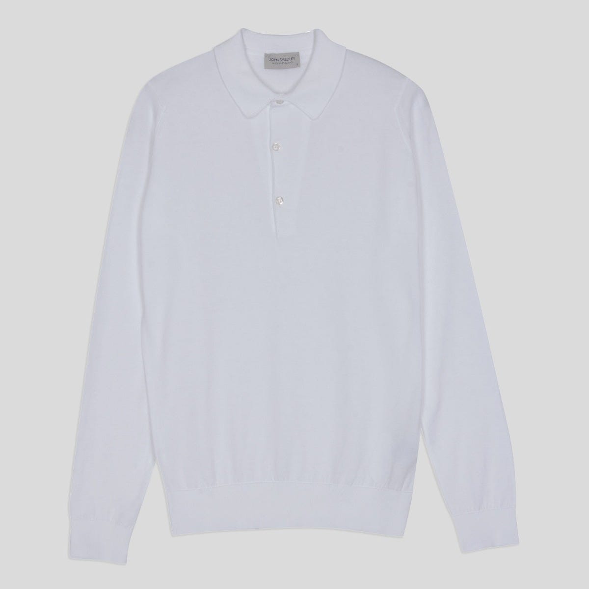 Tシャツ・カットソー JOHN SMEDLEY Men T Shirts BELDEN WHITE John Smedley - Men's - Belden - White - XXL - Borderfree