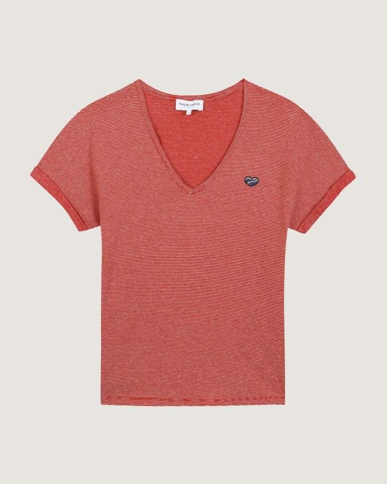 "Patch Coeur" château t-shirt