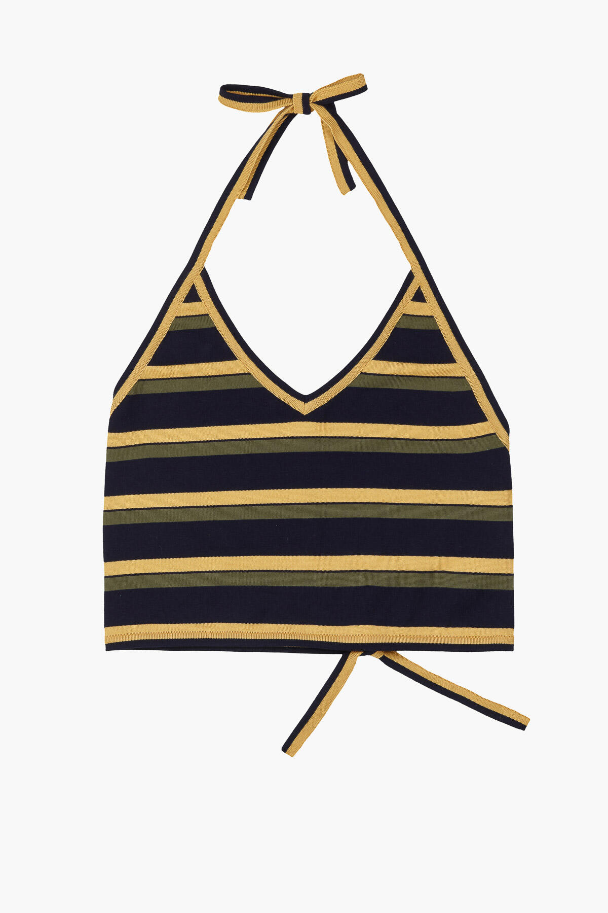 Sue Crop Top in Cotton Knit - XS