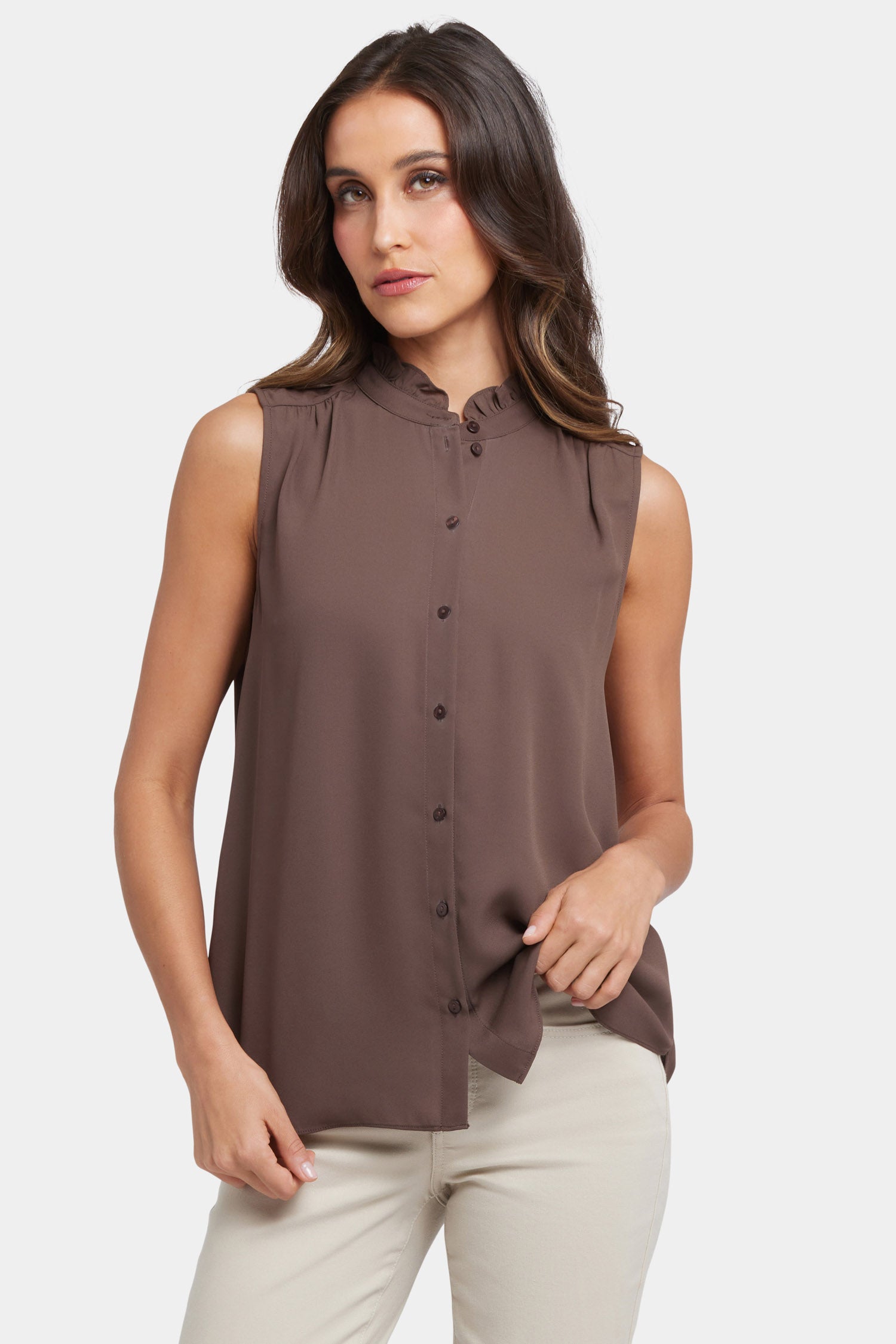 NUCHABELLY BLOUSE - Grape leaf