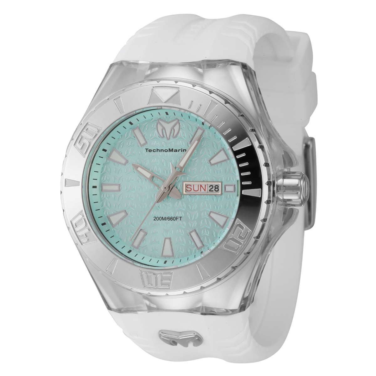 TechnoMarine Cruise Monogram Men's Watch - 47.8mm, White (TM-122010)