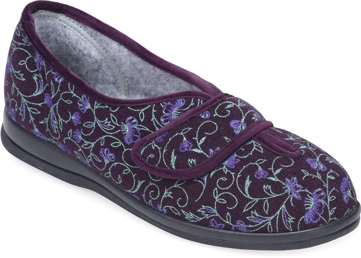 Cosyfeet Diane Extra Roomy Women's Slippers