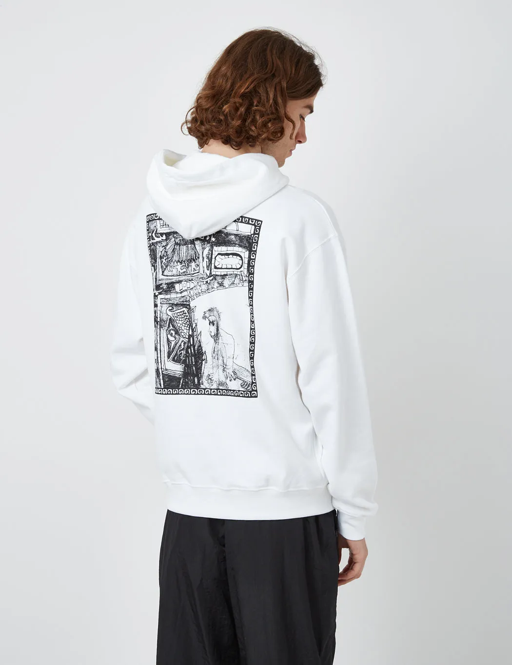 Polar Skate Co. Gorilla King Hooded Sweatshirt - White