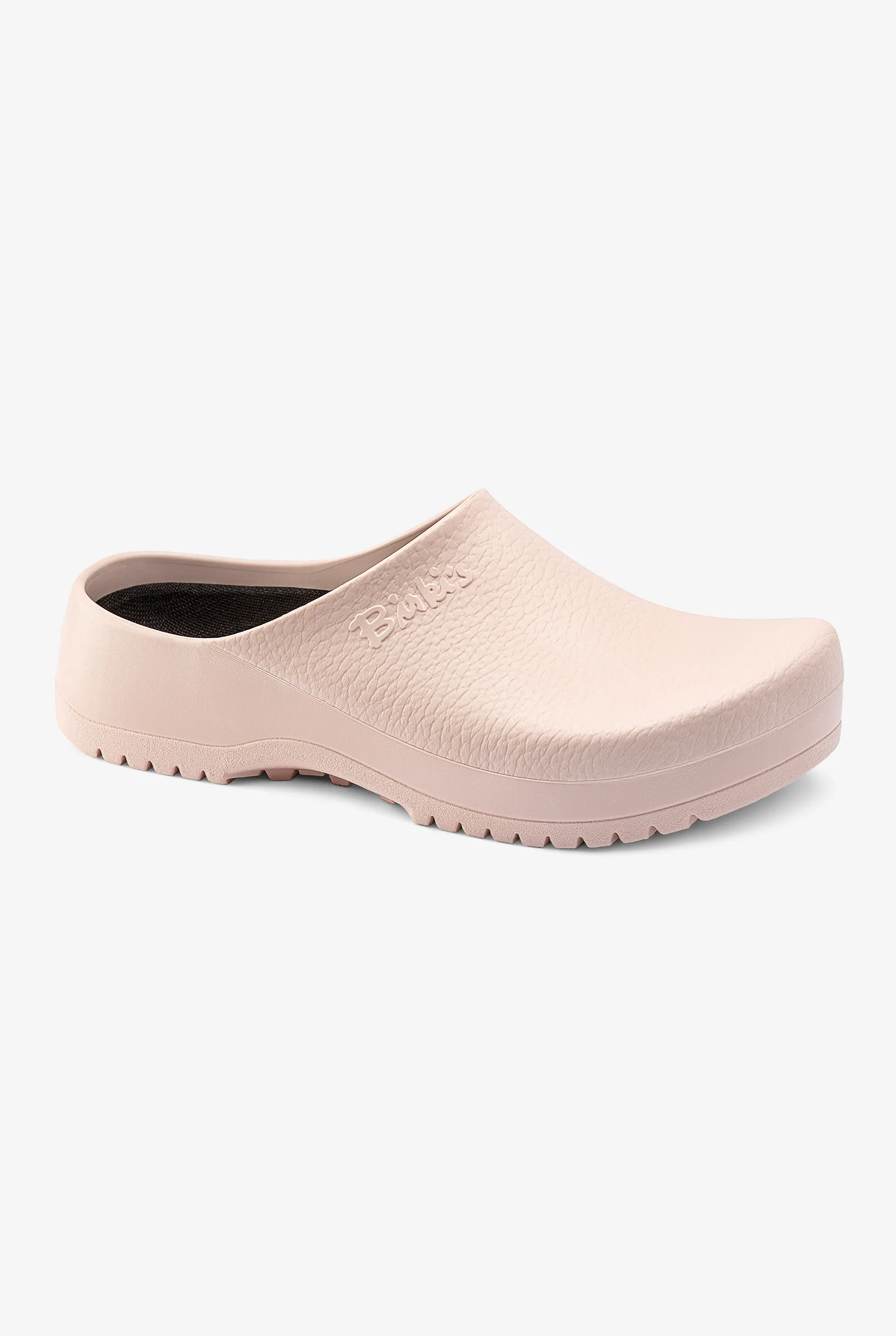 Birkenstock Unisex Super Birki Light Rose Nursing Clogs in Light Rose | Size 40 | Chef Uniforms