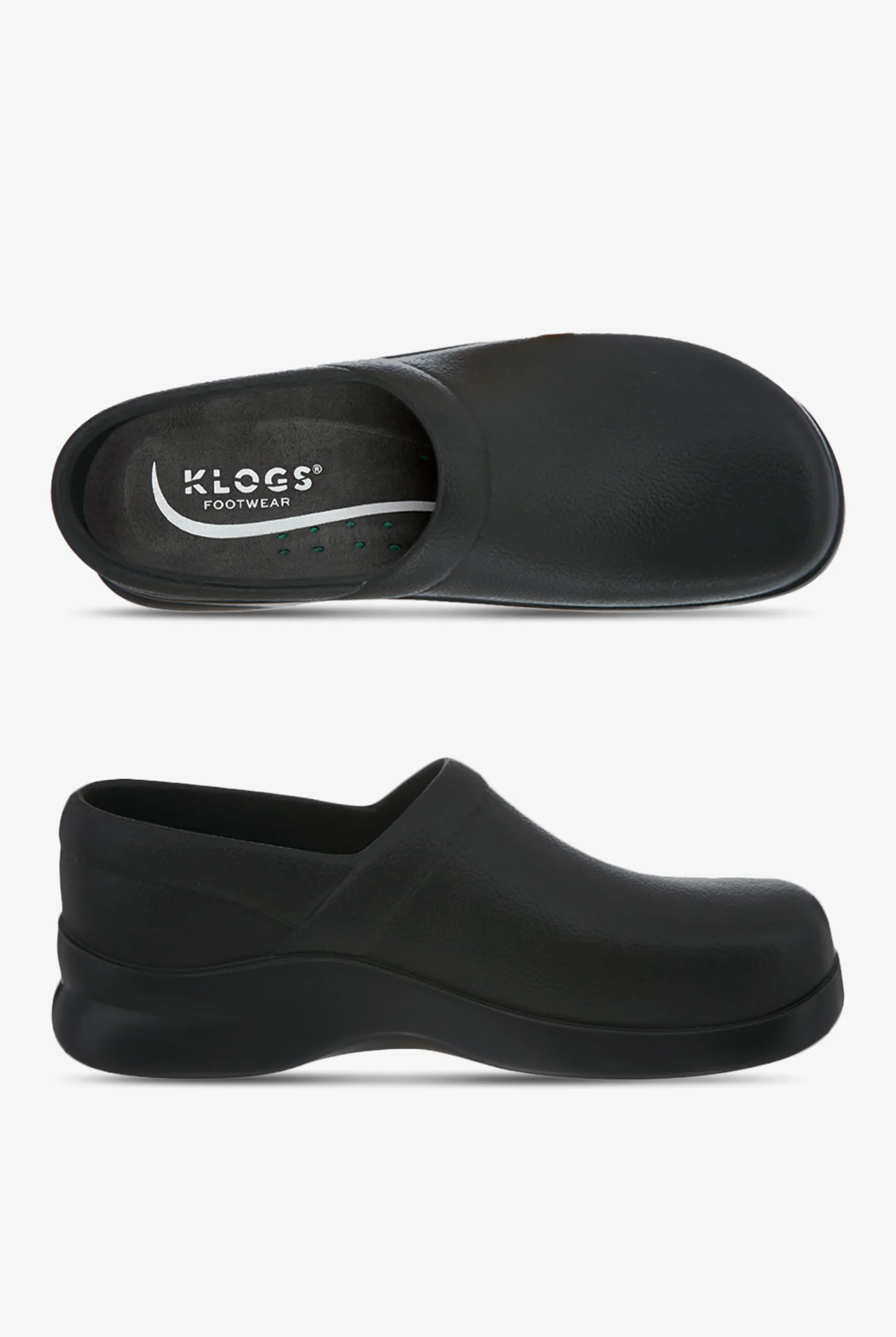 Klogs Unisex Boca Clogs in Black | Size 9 | POLYURETHANE | Chef Uniforms