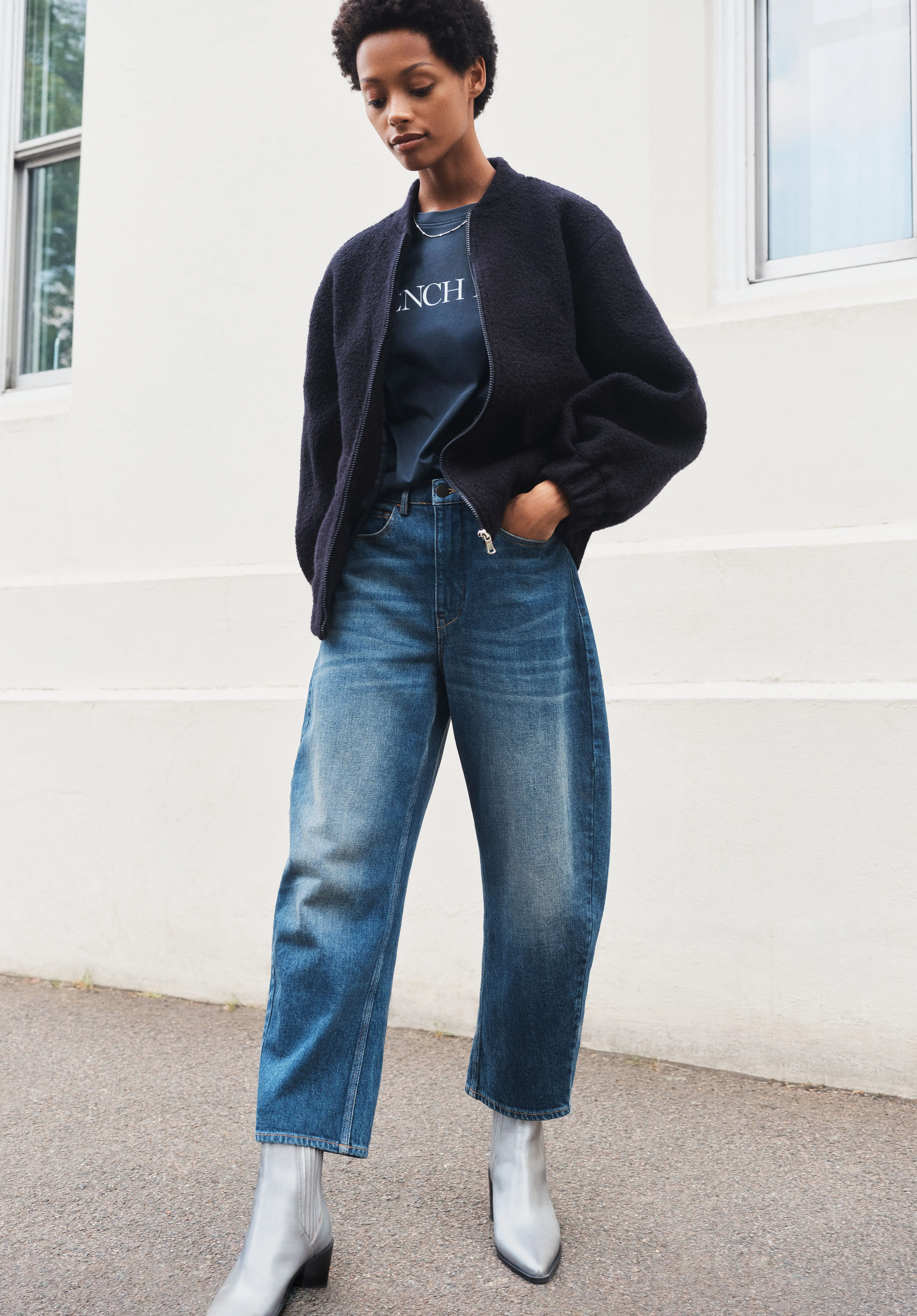 hush Cordelia Barrel Leg Jeans