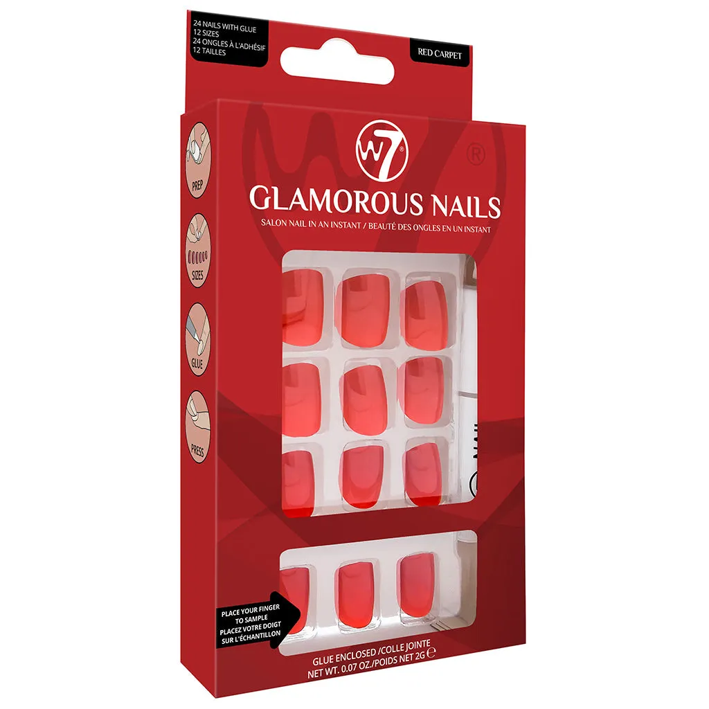 W7 Glamorous Nails - Red Carpet