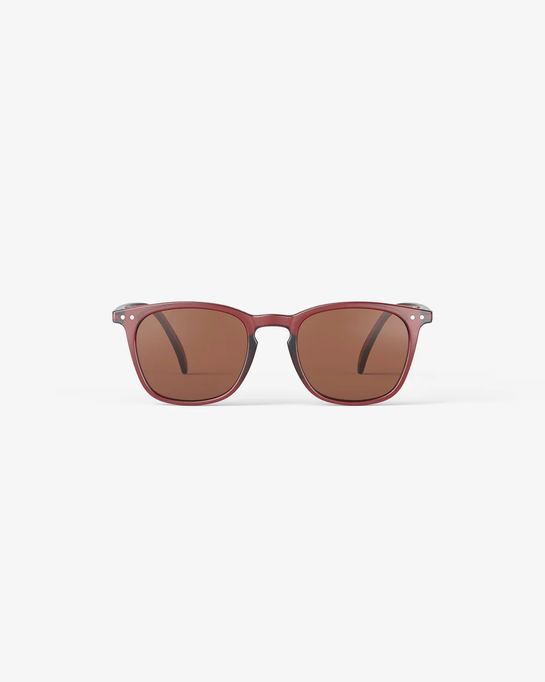 IZIPIZI Sunglasses - Red - Trapeze shape