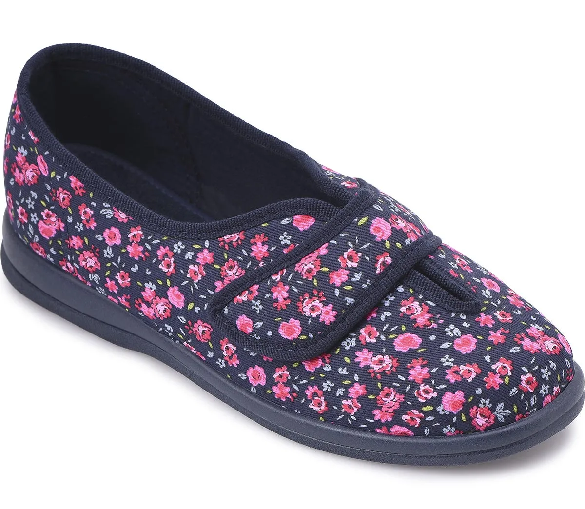 Cosyfeet Sally Extra Roomy Women's Fabric Shoes