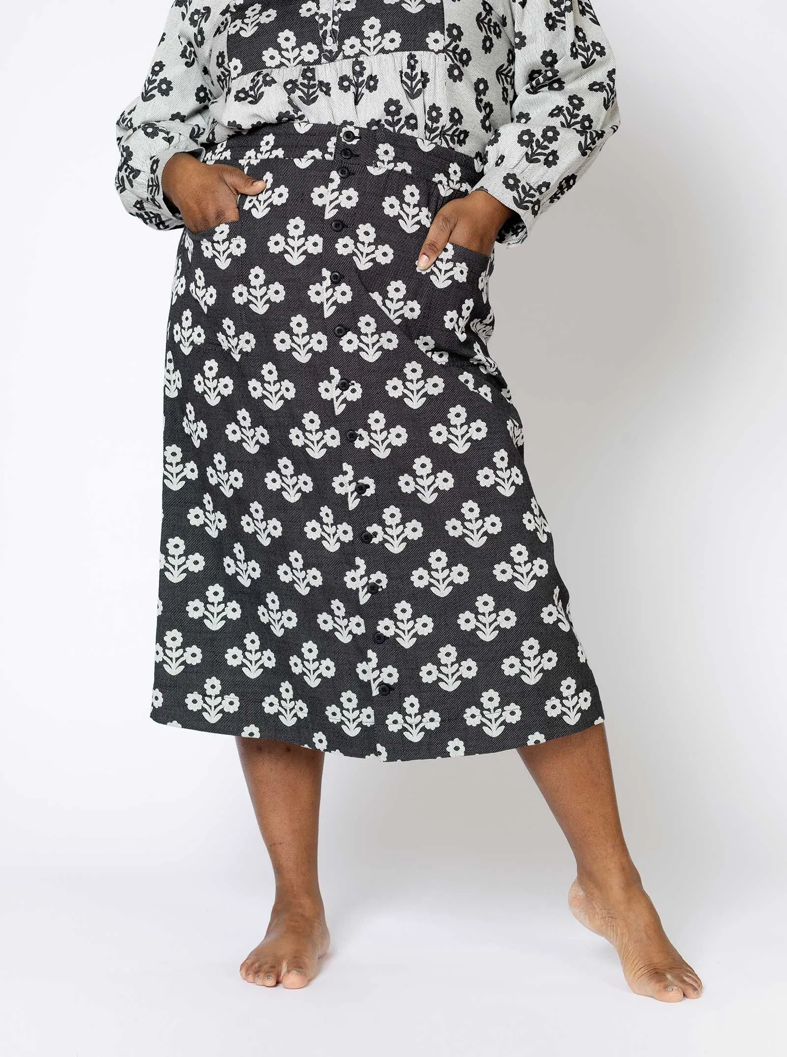 ruth skirt | pre spring 25 | gardenia