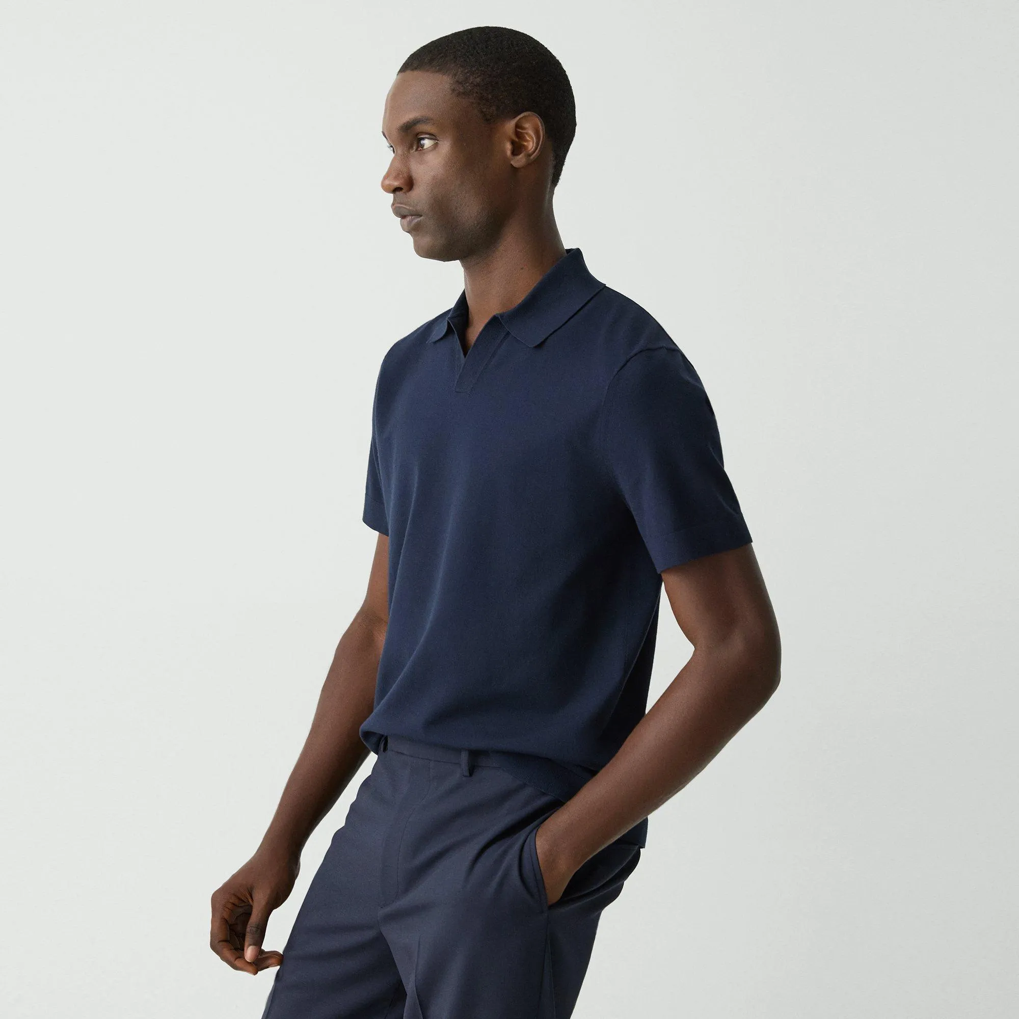 Brenan Polo Shirt in Light Bilen