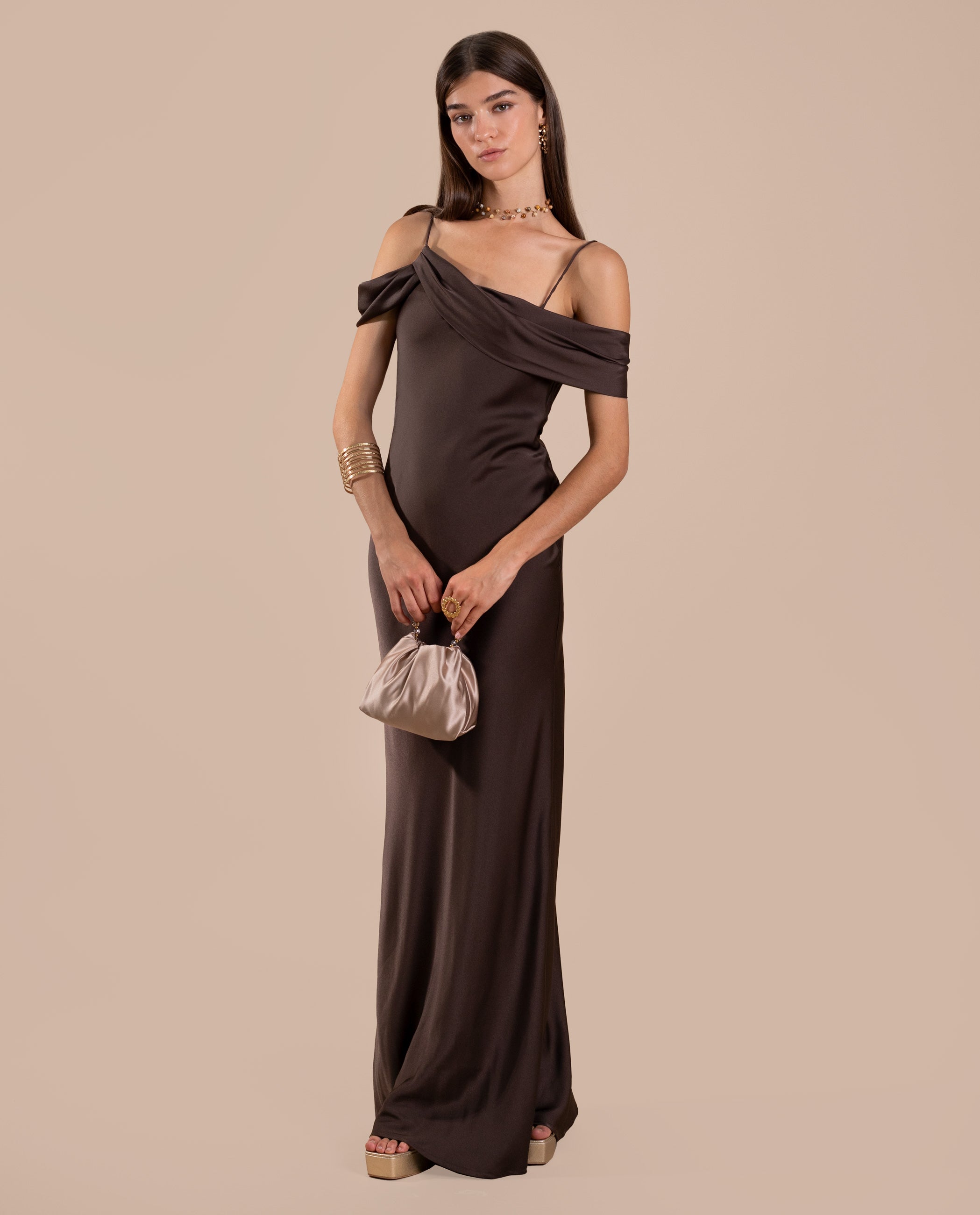 VESTIDO CÓRDOBA · MARRÓN