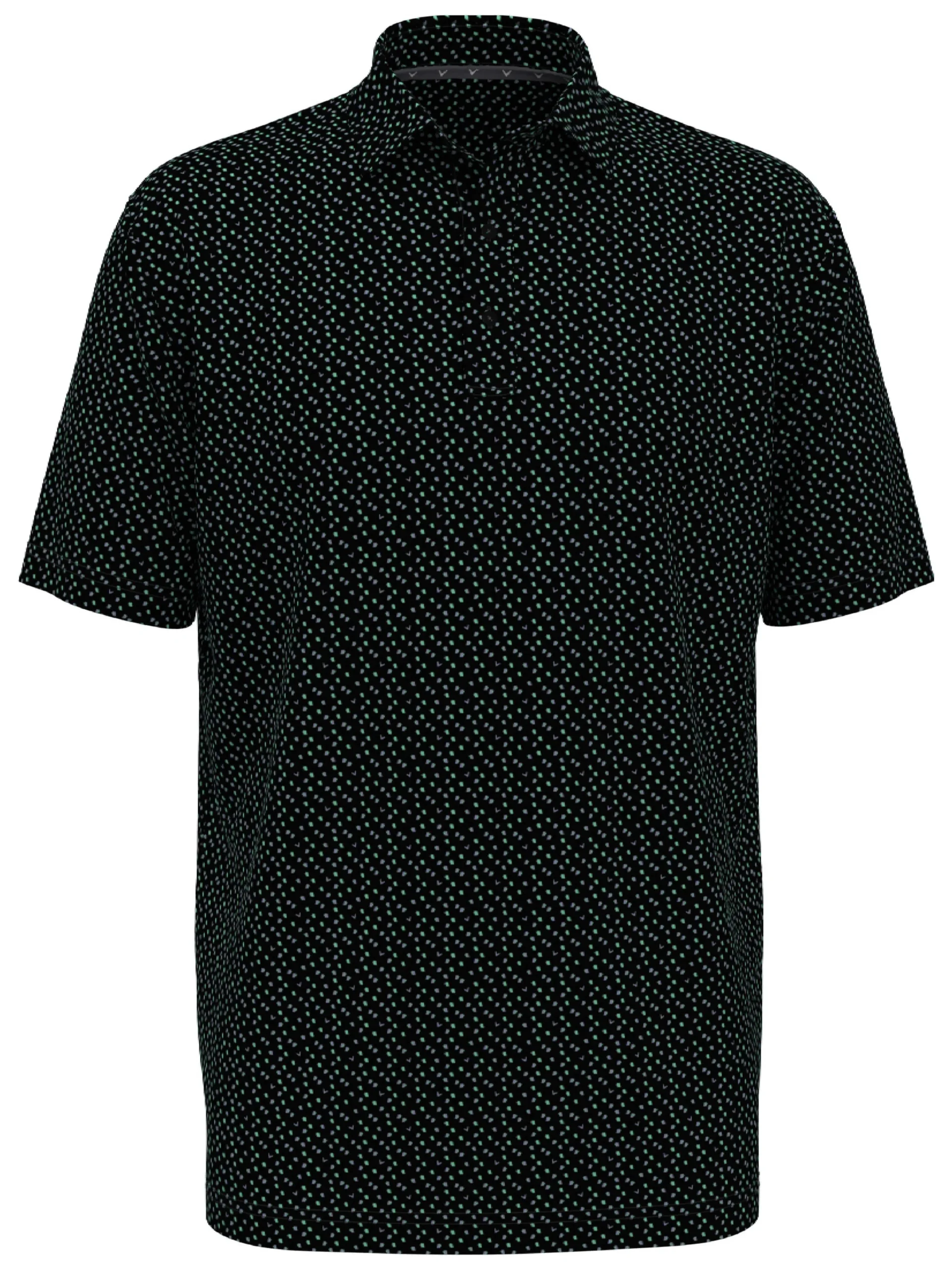Mens All Over Score Card Print Polo