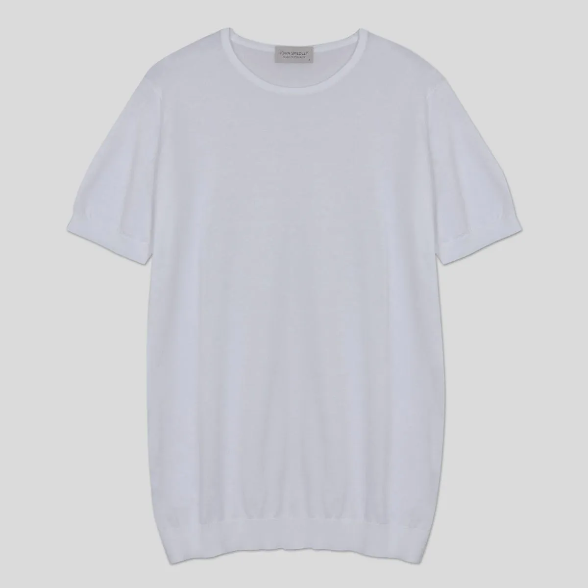 Tシャツ・カットソー JOHN SMEDLEY Men T Shirts BELDEN WHITE John Smedley - Men's - Belden - White - XXL - Borderfree