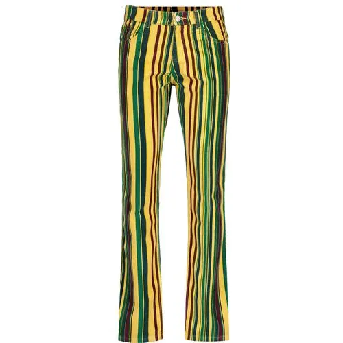 Psycho MADCAP ENGLAND Stripe Slim Cord Trousers YC
