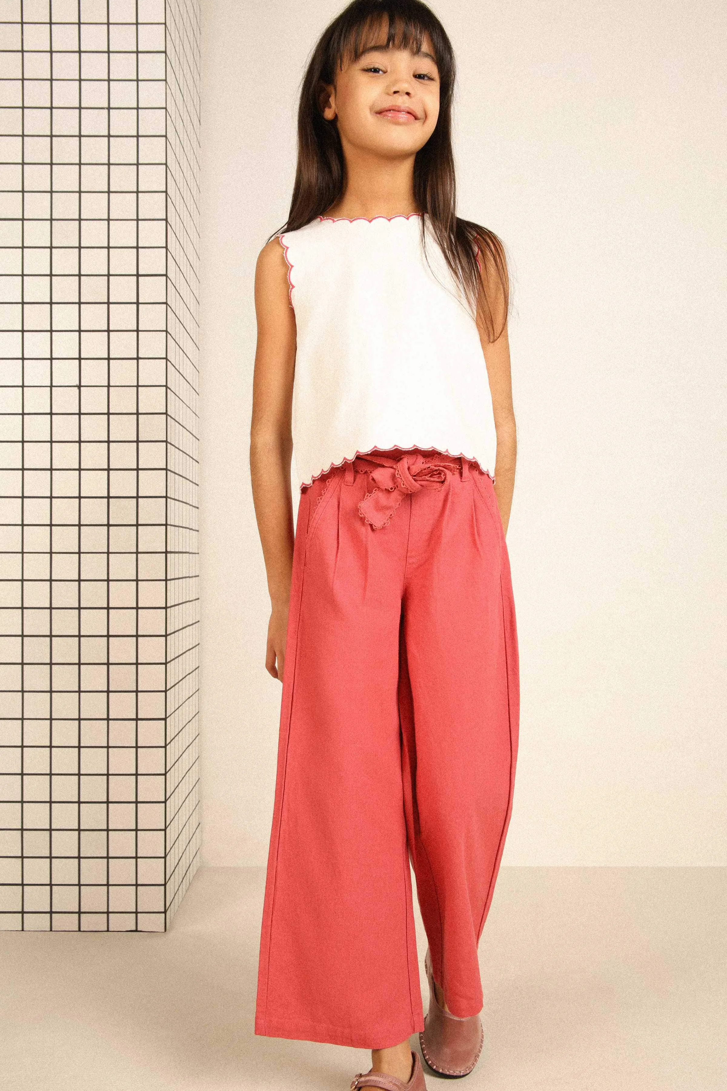 Supple pants bui ROSEWOOD
