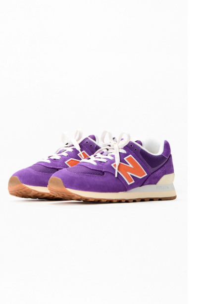 New Balance Women's Purple 574 Sneakers