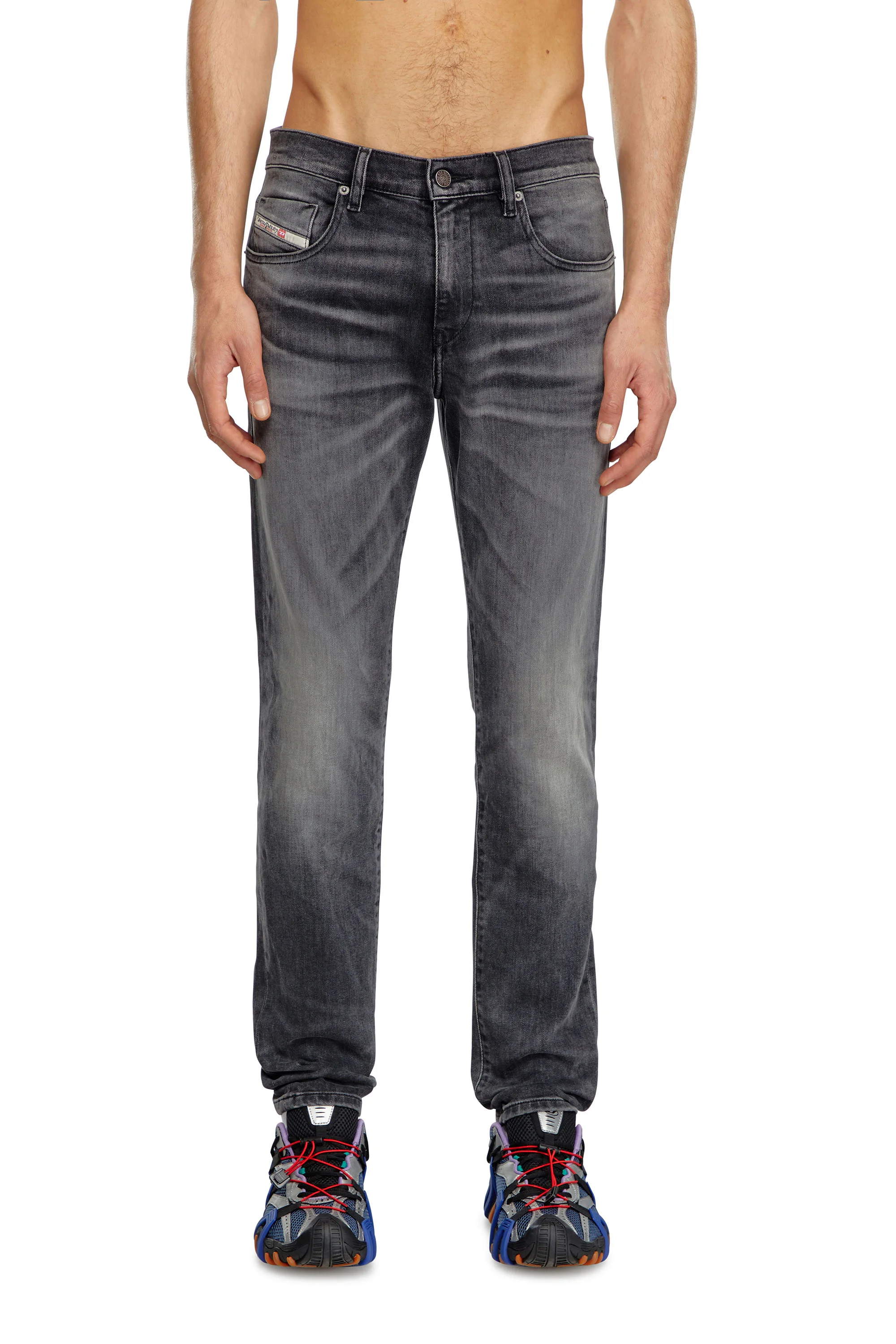 Diesel - Slim Jeans - 2019 D-Strukt - Jeans - Man - Black