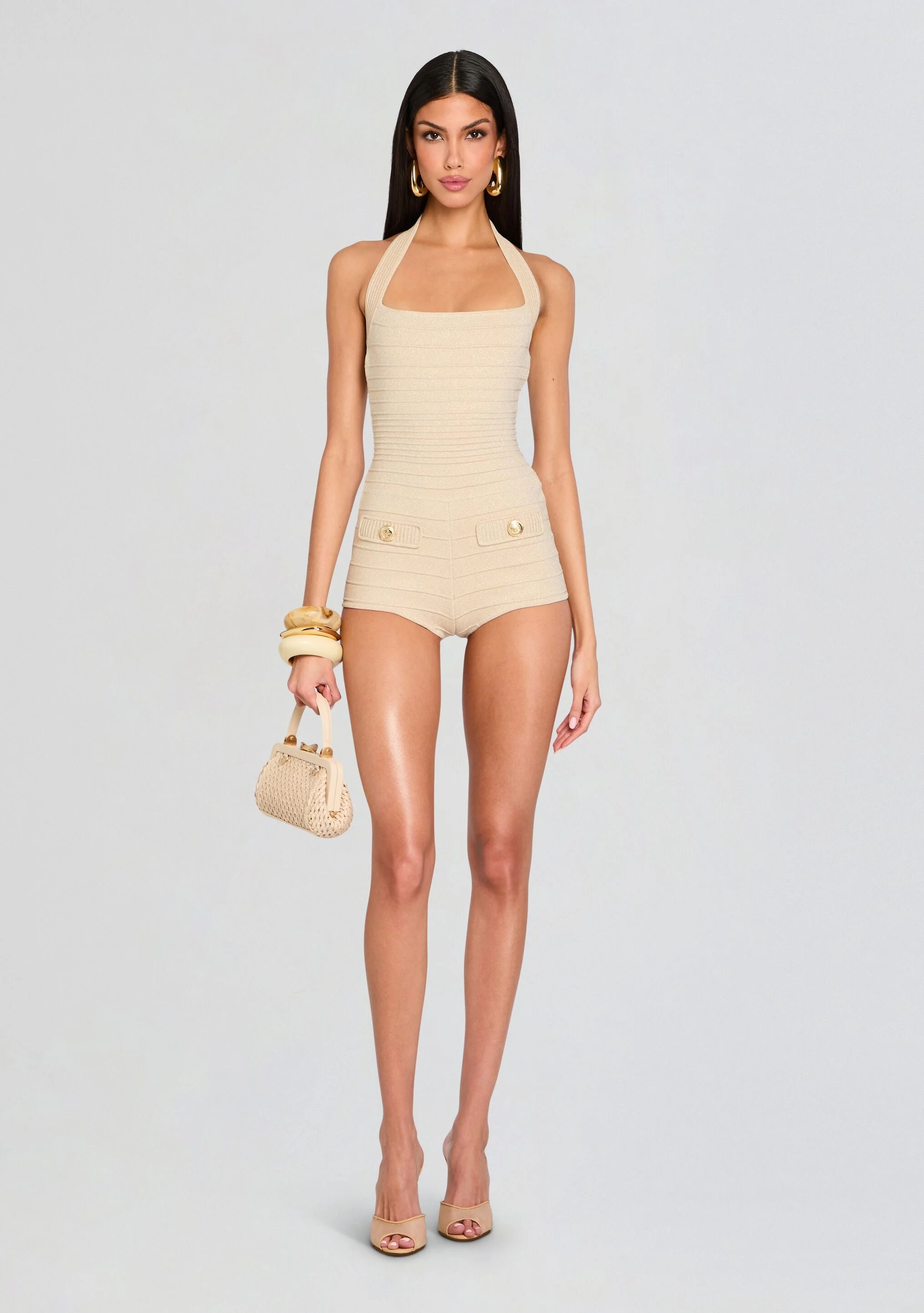 Fallyn Knit Romper