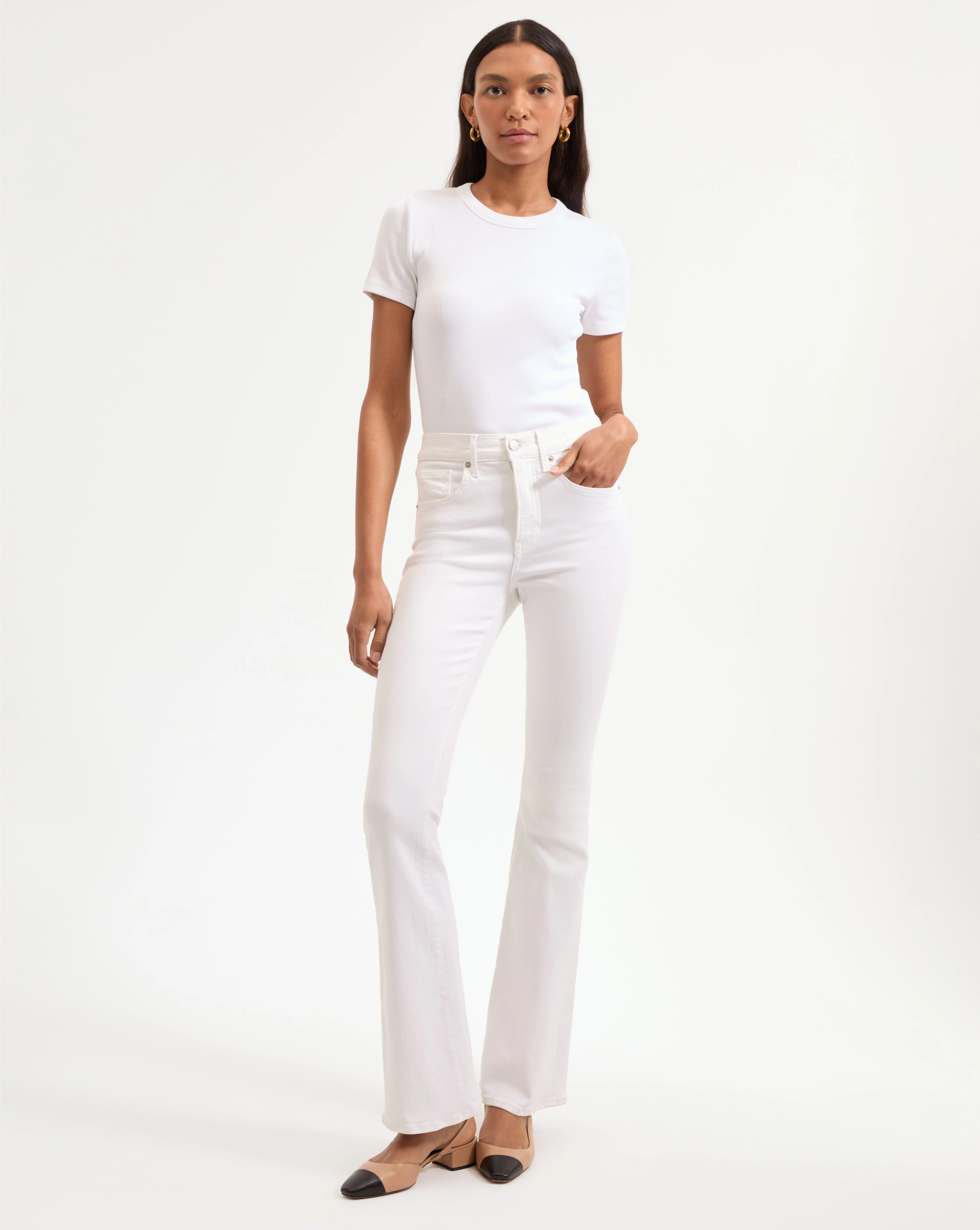 Beverly Skinny-Flare Jean