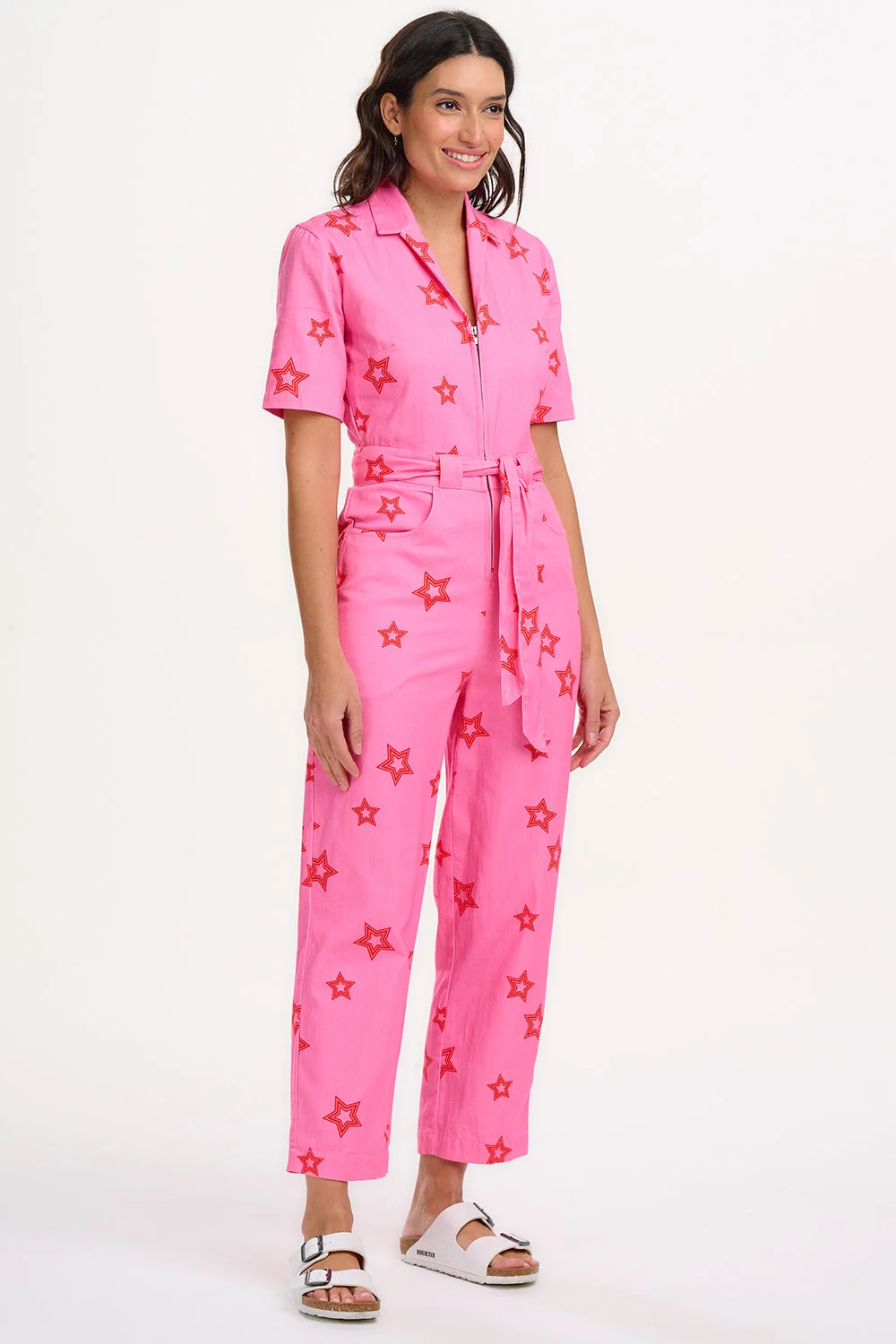 Meredith Boilersuit - Pink, Triple Star