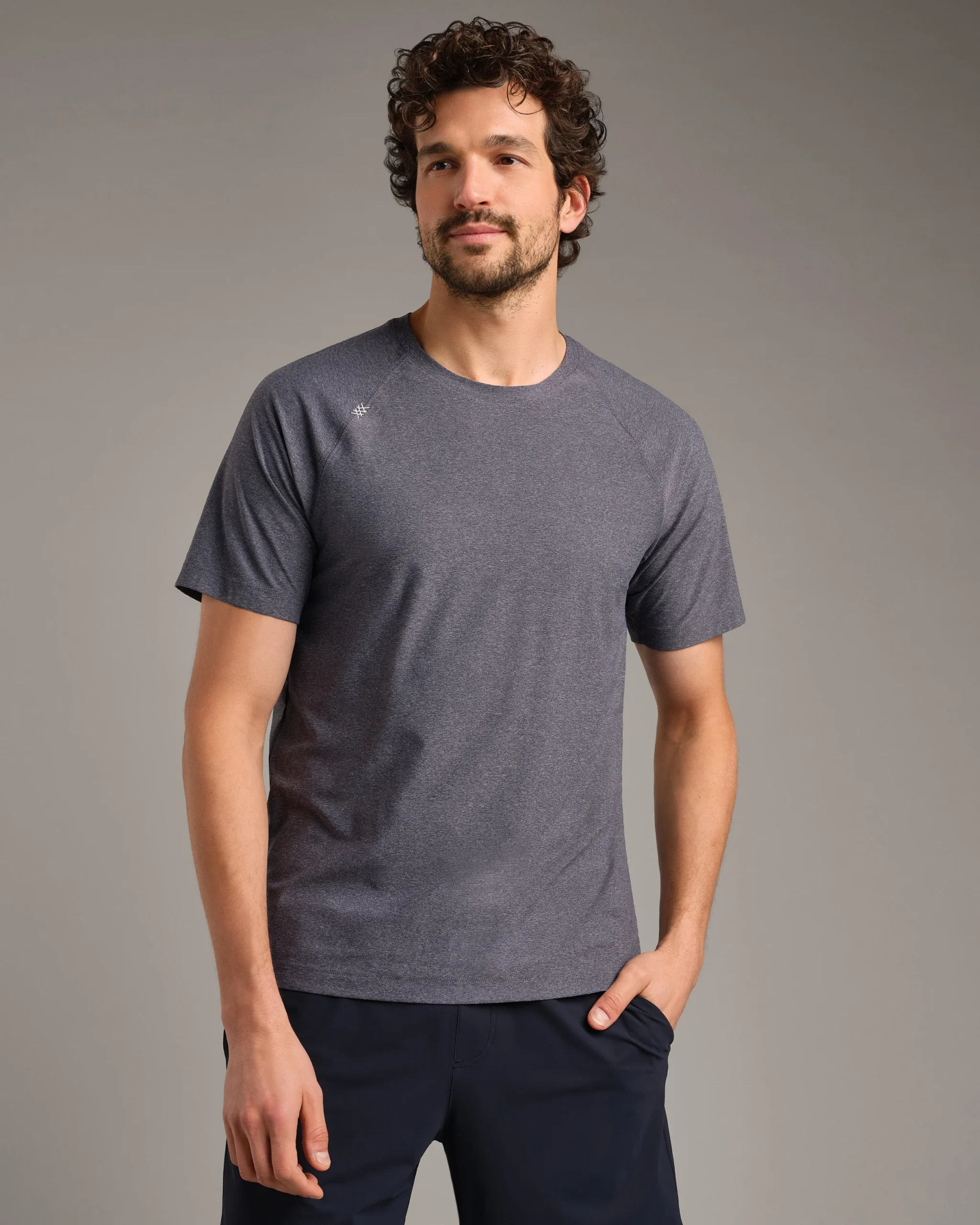Reign Tee -- Midnight Heather