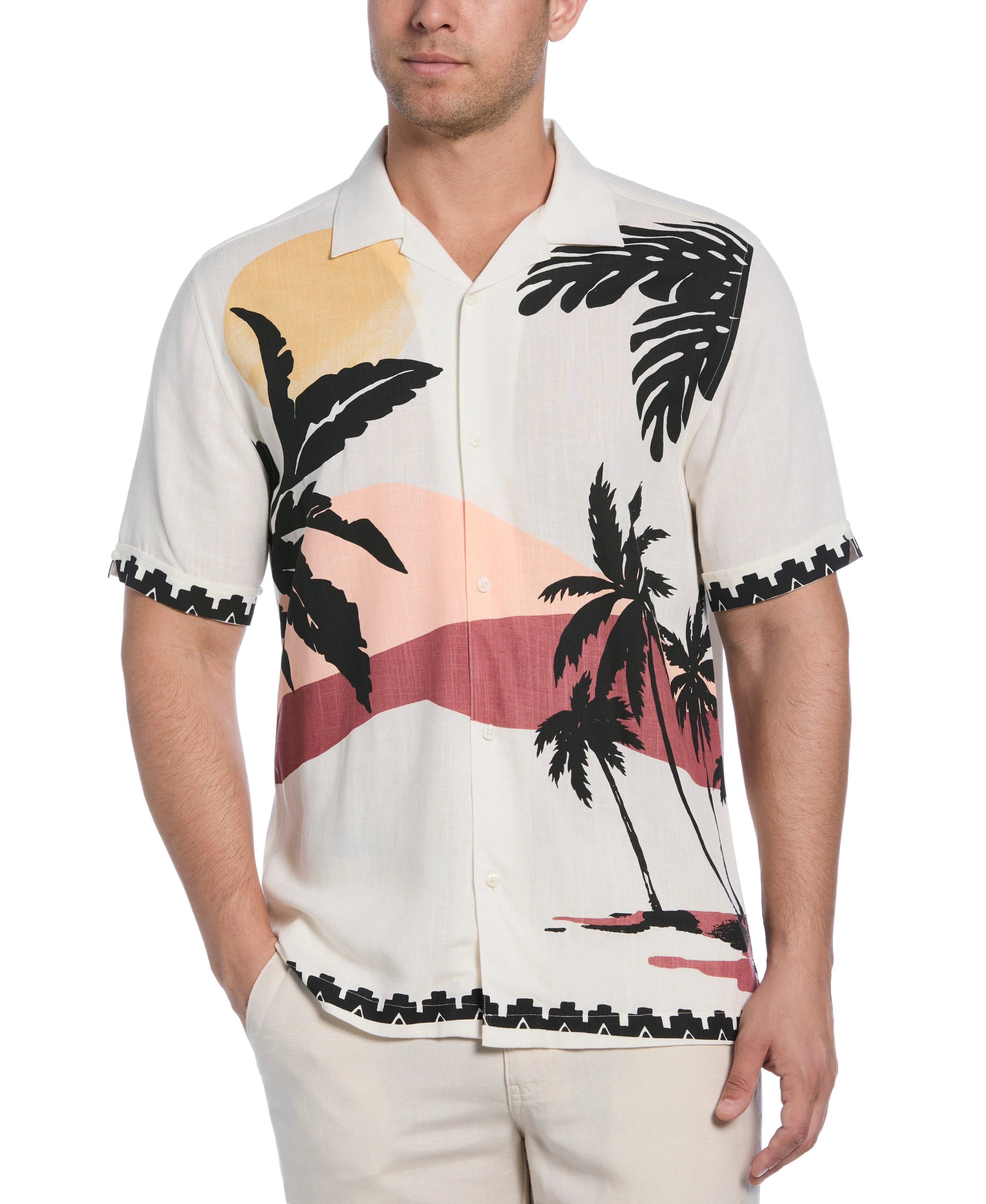 Sunset Print Shirt