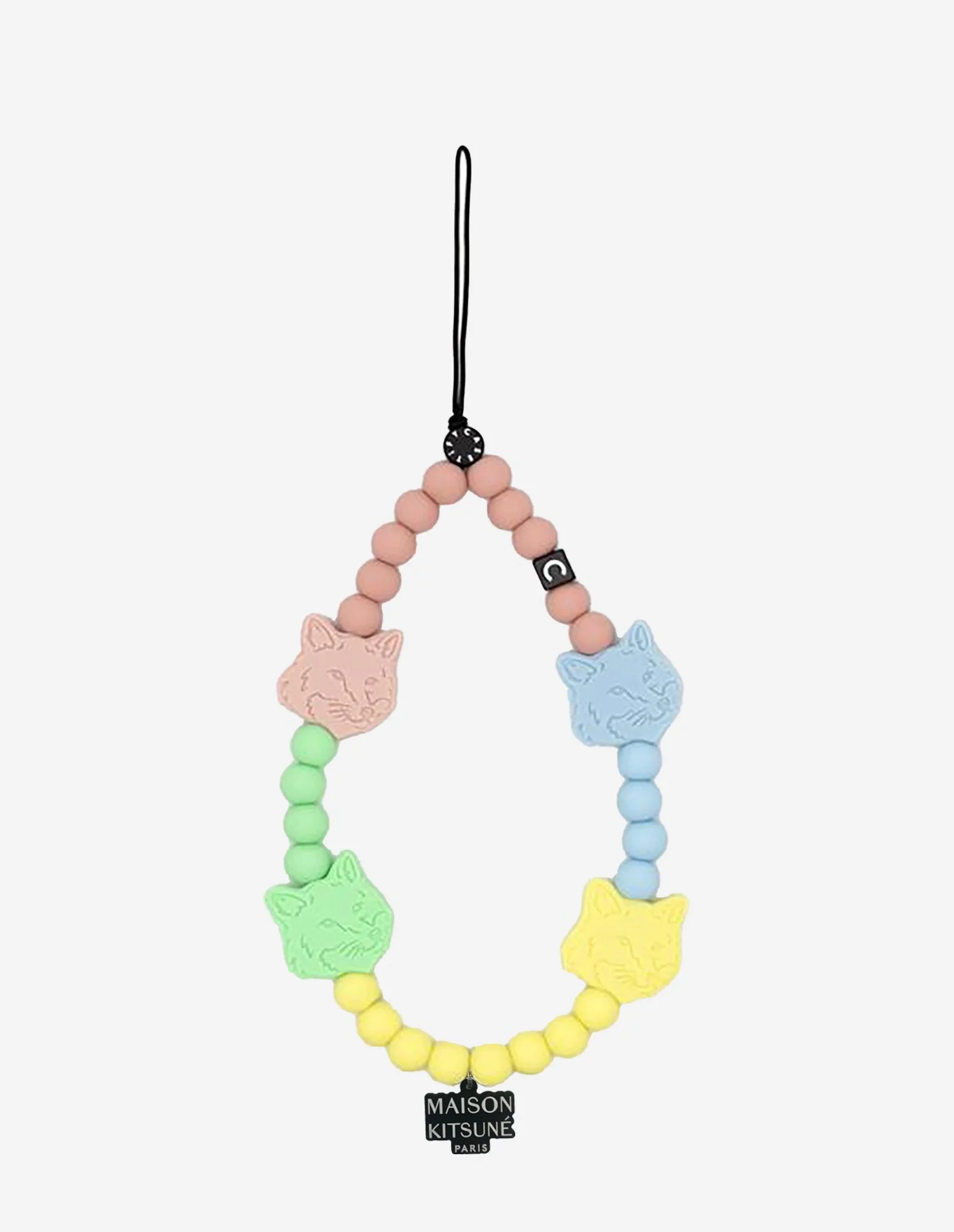 casetify Maison Kitsuné Grey Phone Charm CASETIFY x MAISON KITSUNE SPRINKLES PHONE CHARM - Borderfree