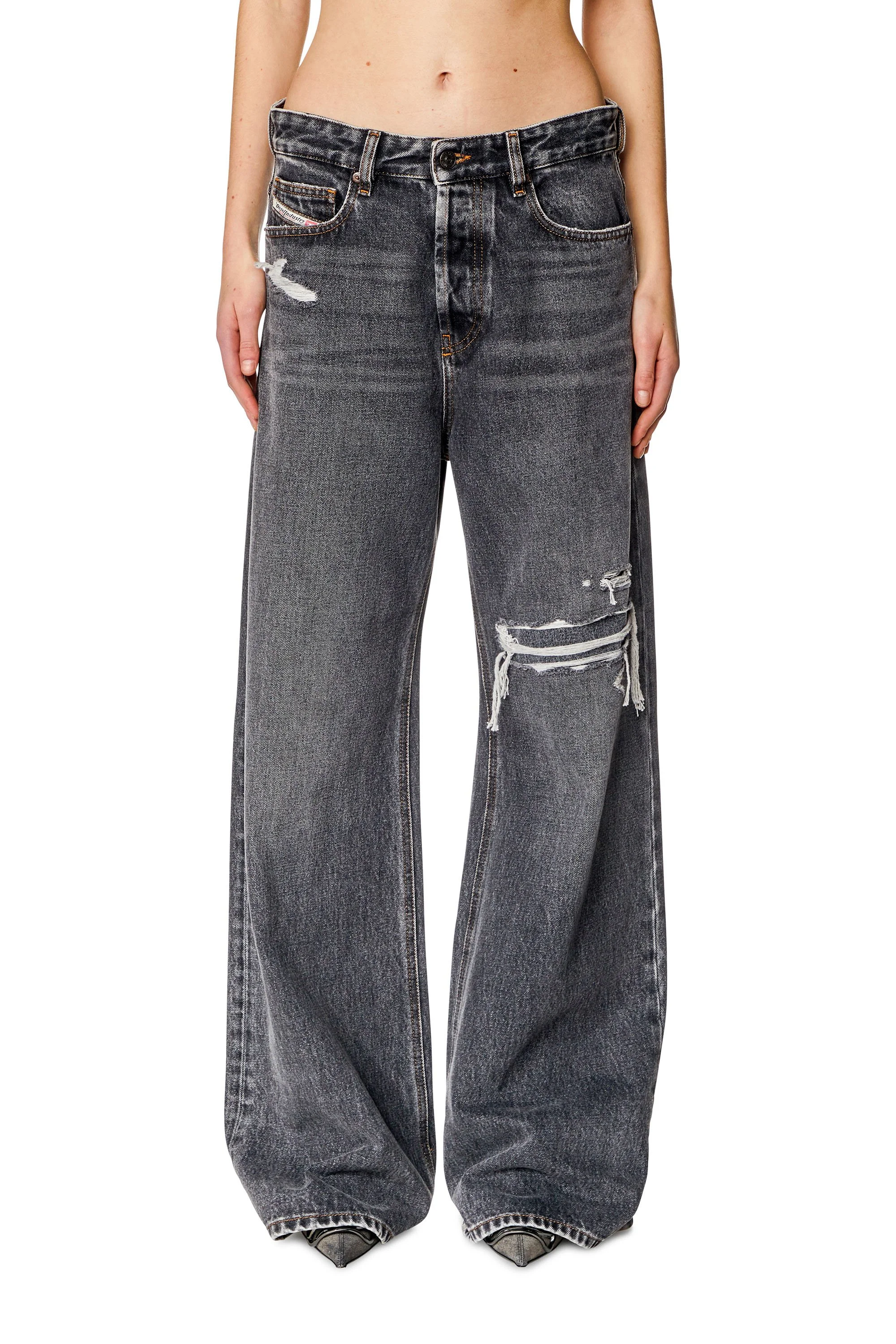 Diesel - Relaxed Jeans - 1996 D-Sire - Jeans - Woman - Black