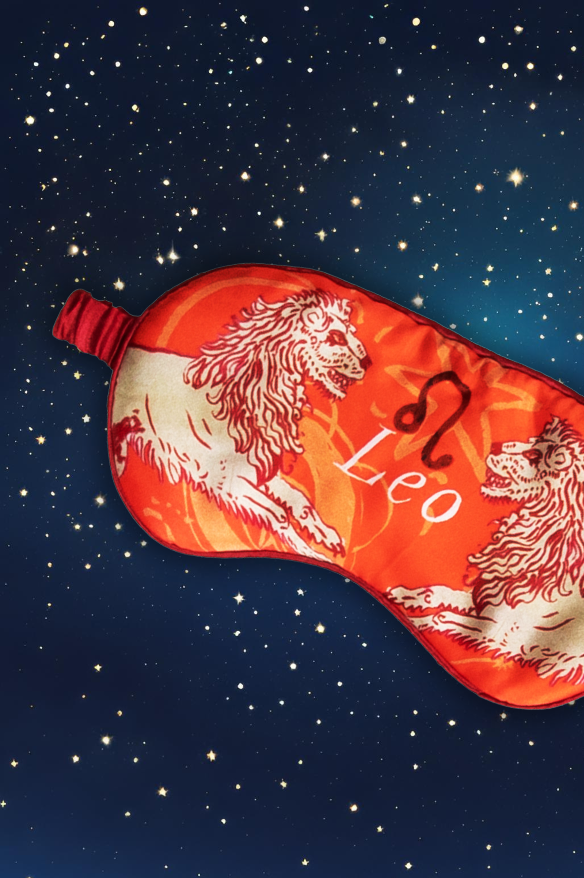 Silk Eye Mask / "Leo"