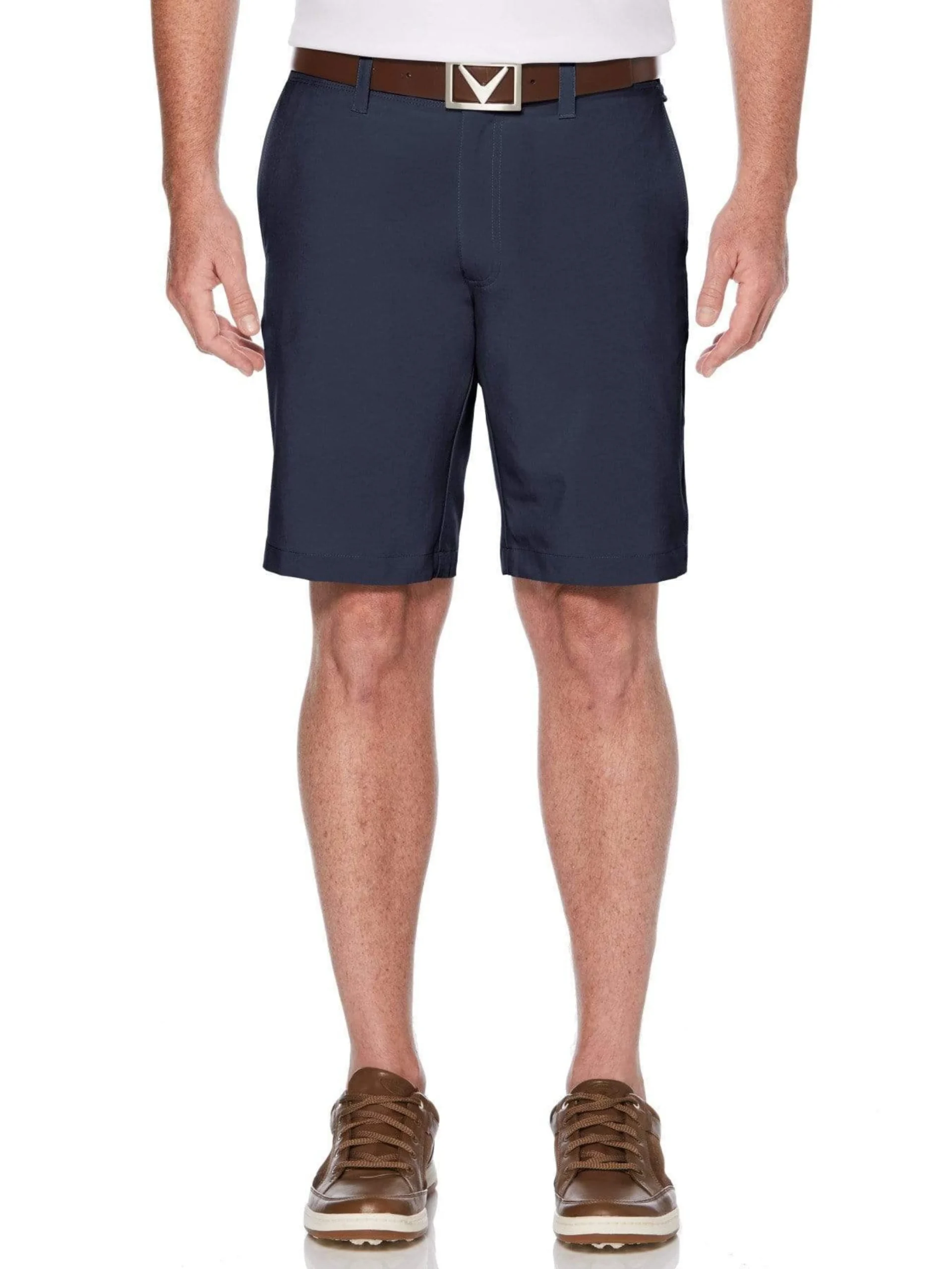 Mens Flat Front Stretch Golf Short