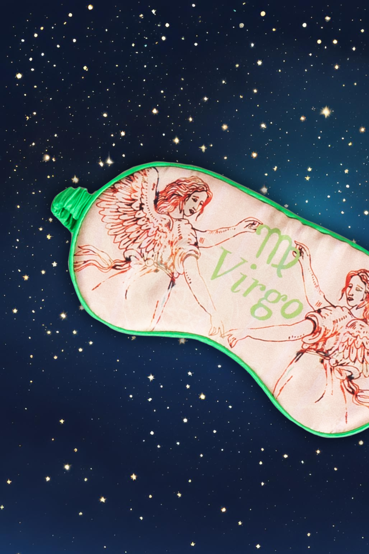 Silk Eye Mask / "Virgo"