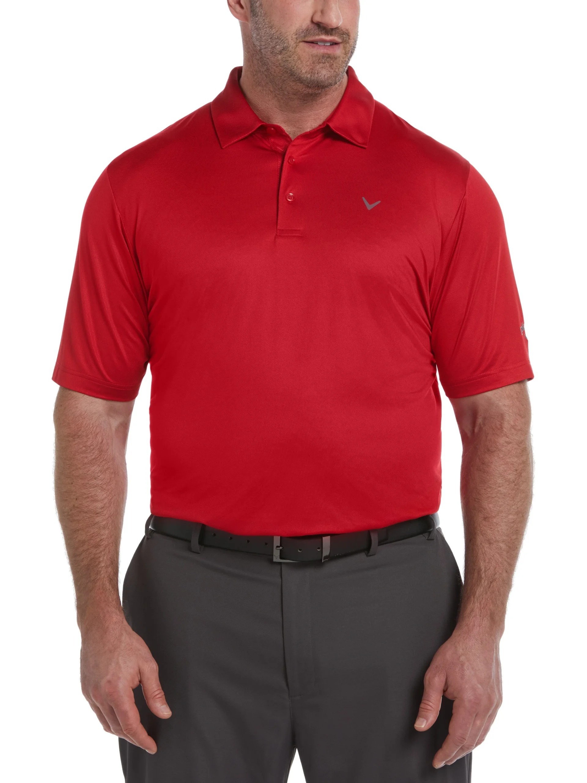 Big & Tall Solid Swing Tech Golf Polo Shirt