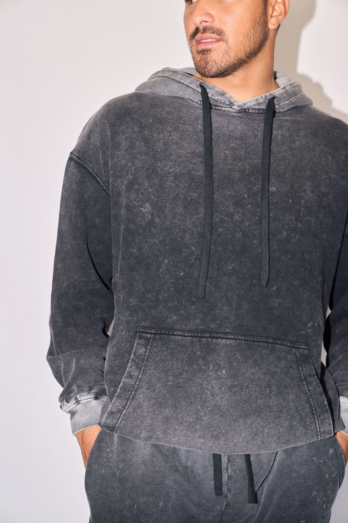 Vitality Homebody Men's Hoodie - Midnight Washed