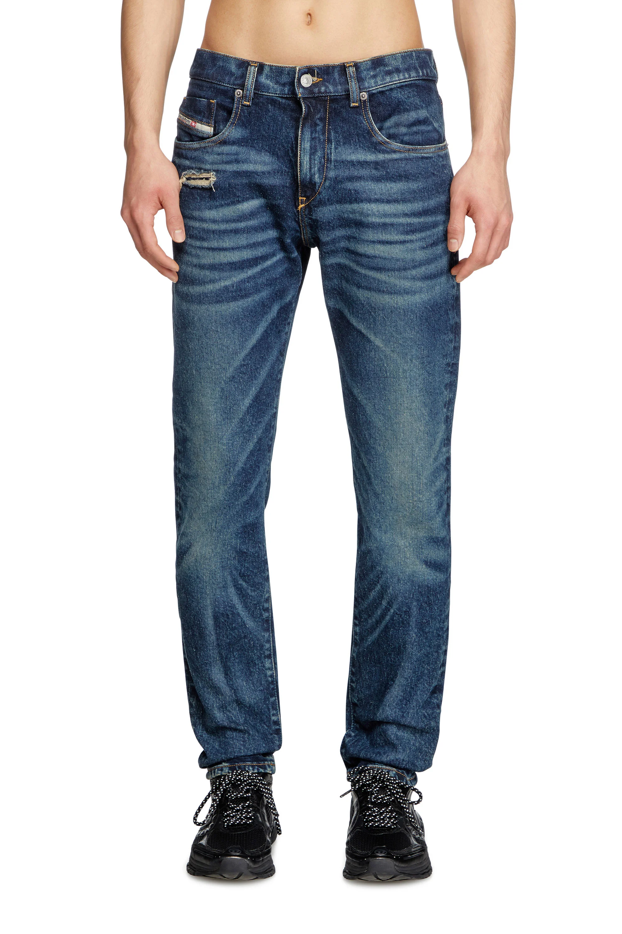 Diesel - Slim Jeans - 2019 D-Strukt - Jeans - Man - Blue