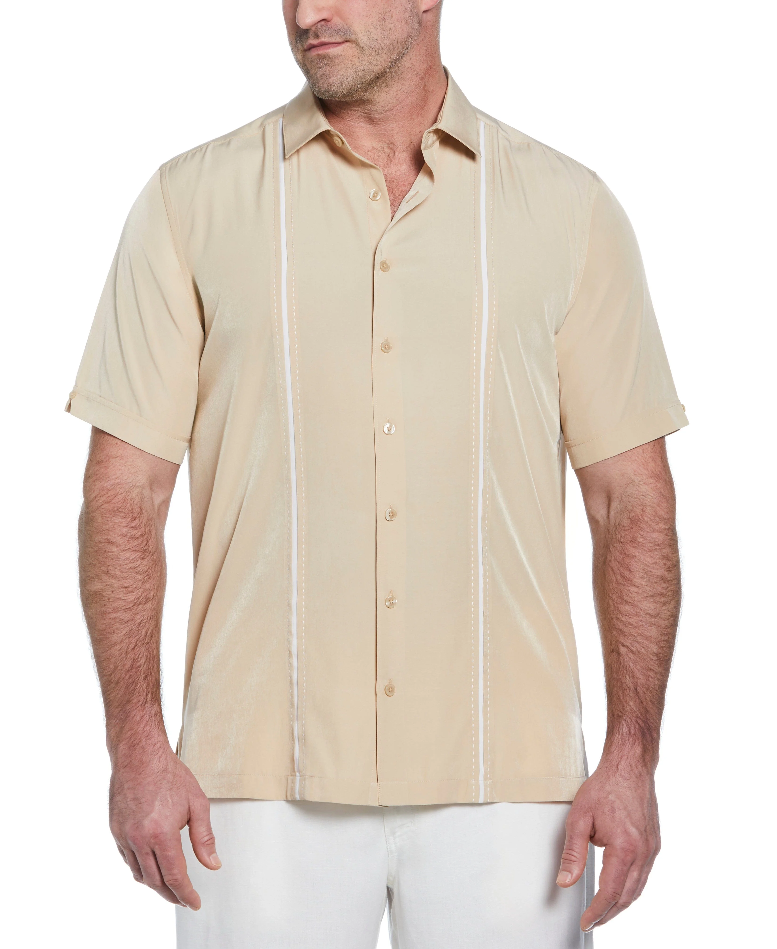 Big & Tall Panel Shirt - Contrast Stitching