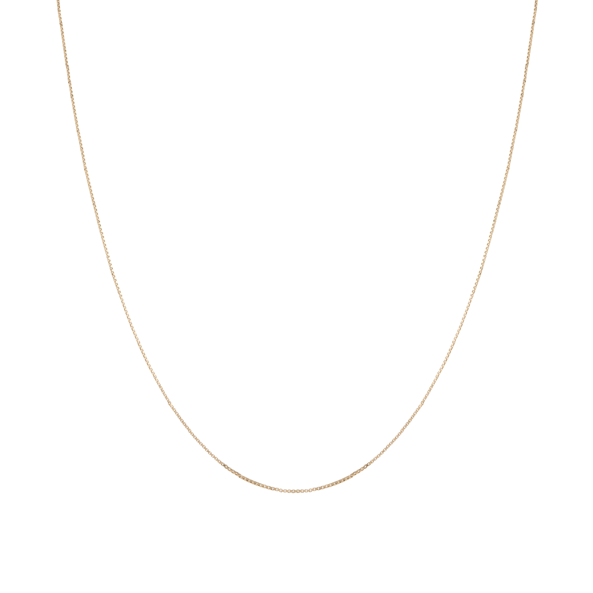 Small Box Chain Necklace