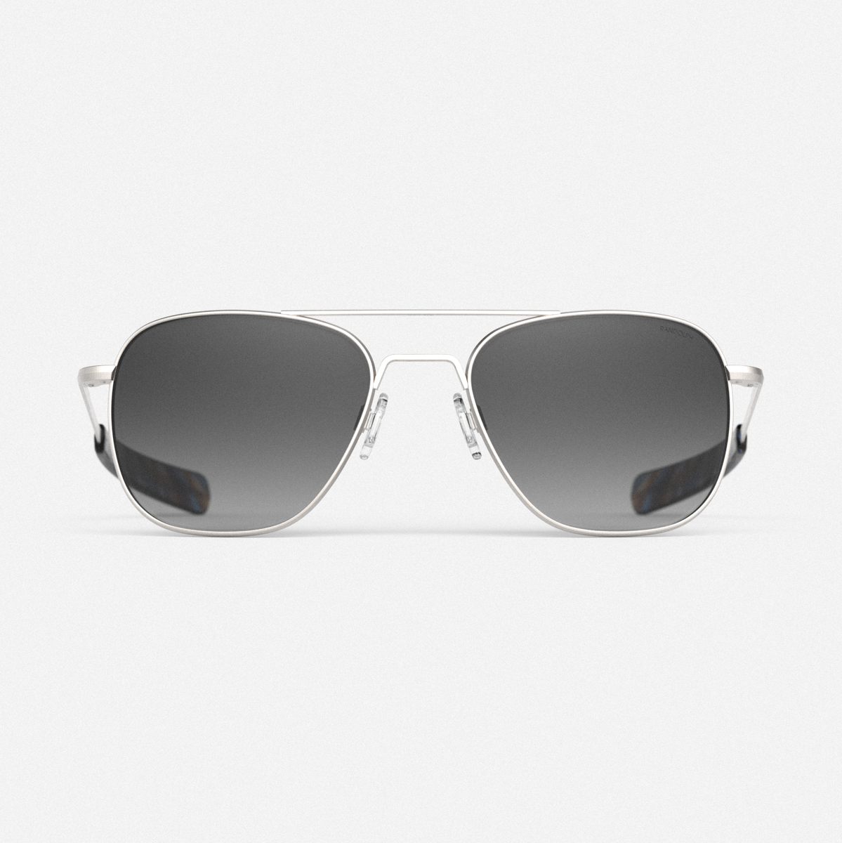 Aviator - Satin Silver & Coastal Gray