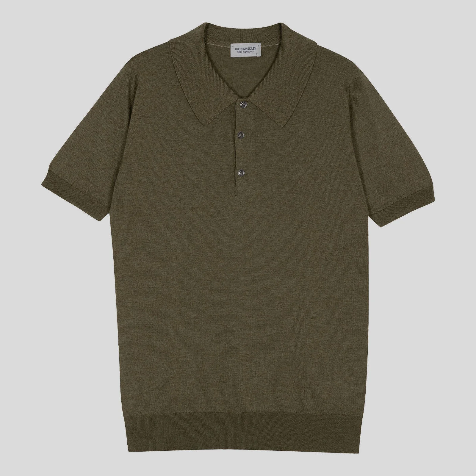John Smedley - Men's - Namaste T - Slate Grey - XL - Borderfree