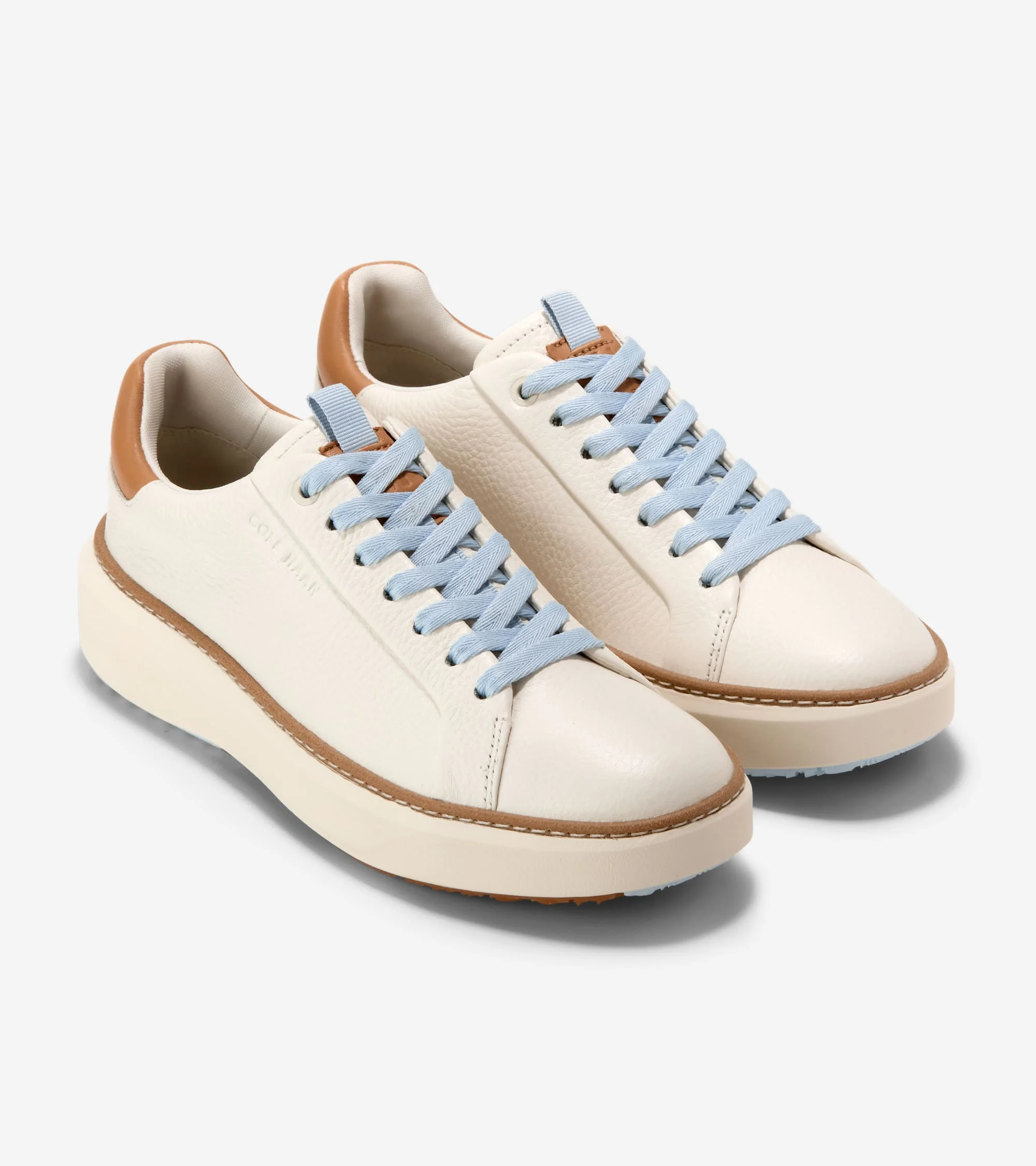 Cole Haan Women's GrandPrø Topspin Waterproof Golf Shoes - White | Size 9.5