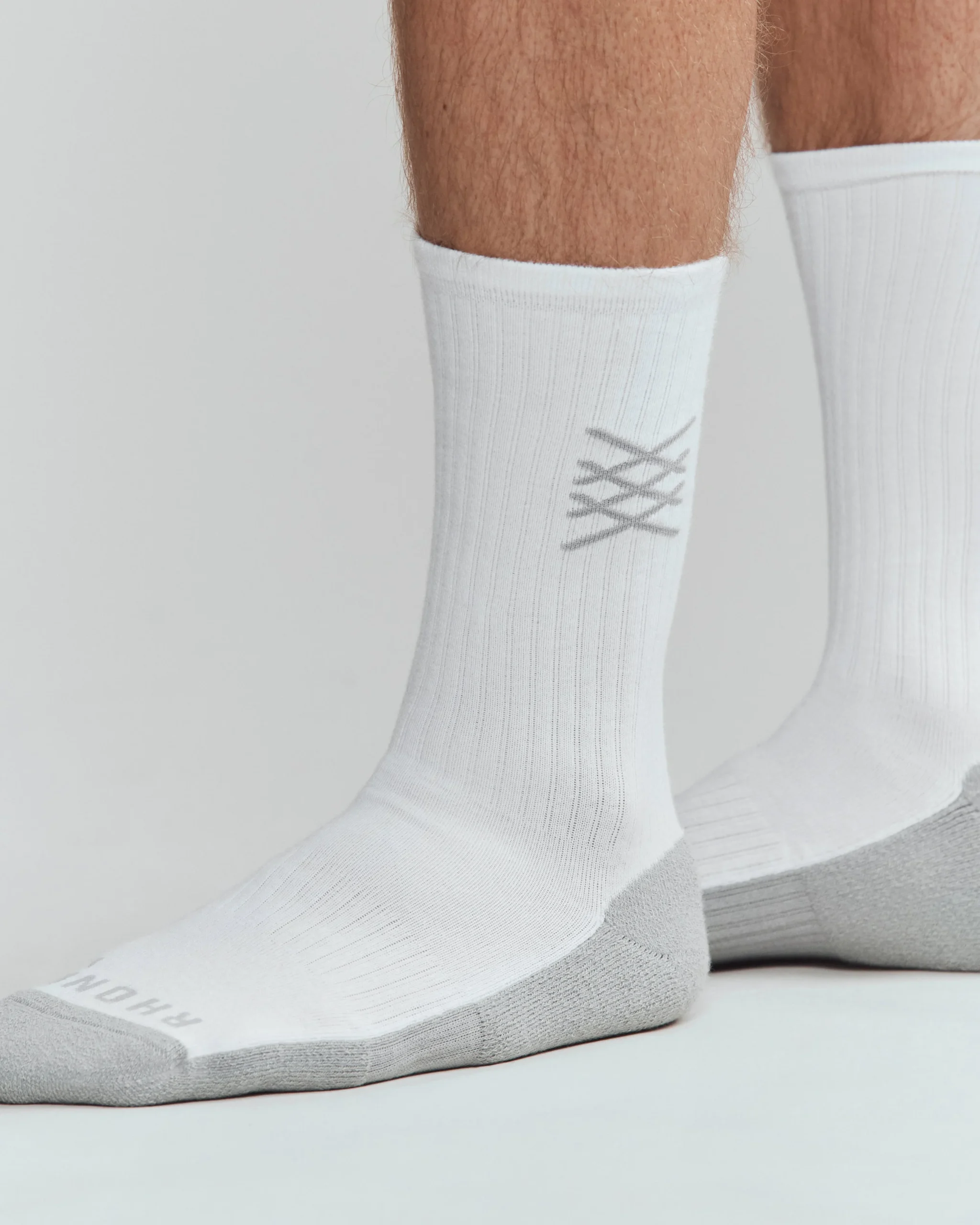 C.O.R. Crew Sock -- White